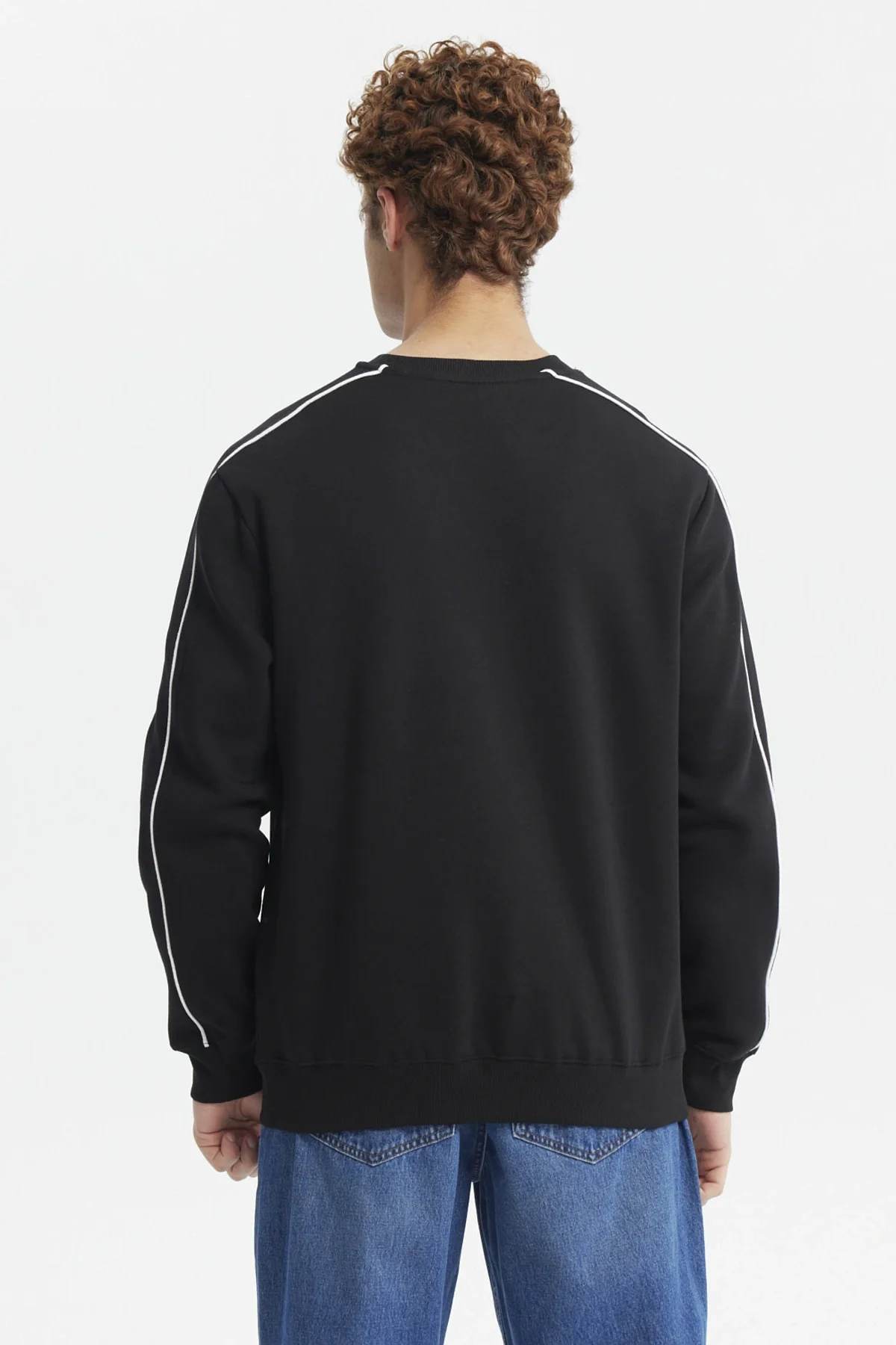 Polerón Hombre Oversize Negro - Image 3