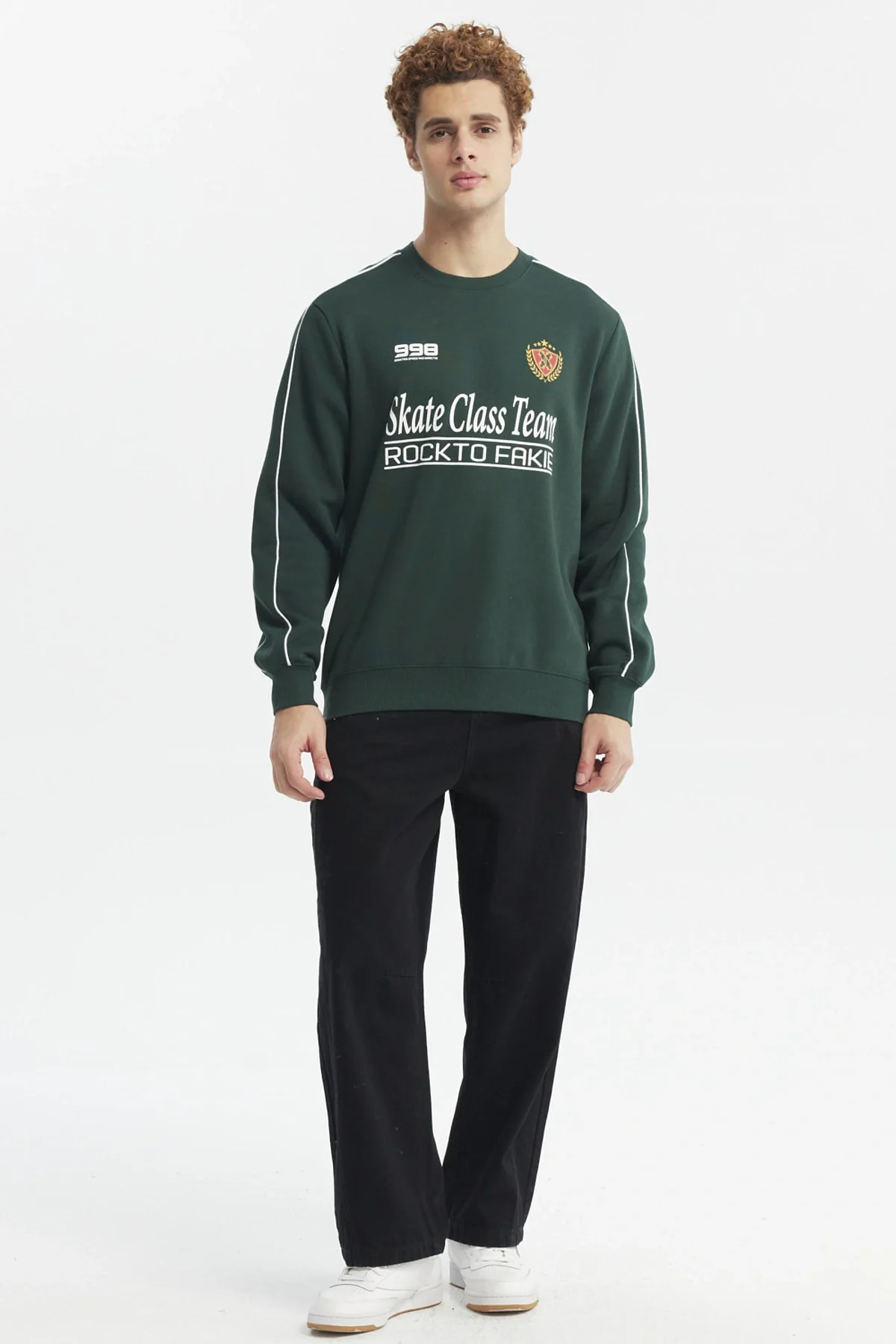 Polerón Hombre Oversize Verde - Image 4