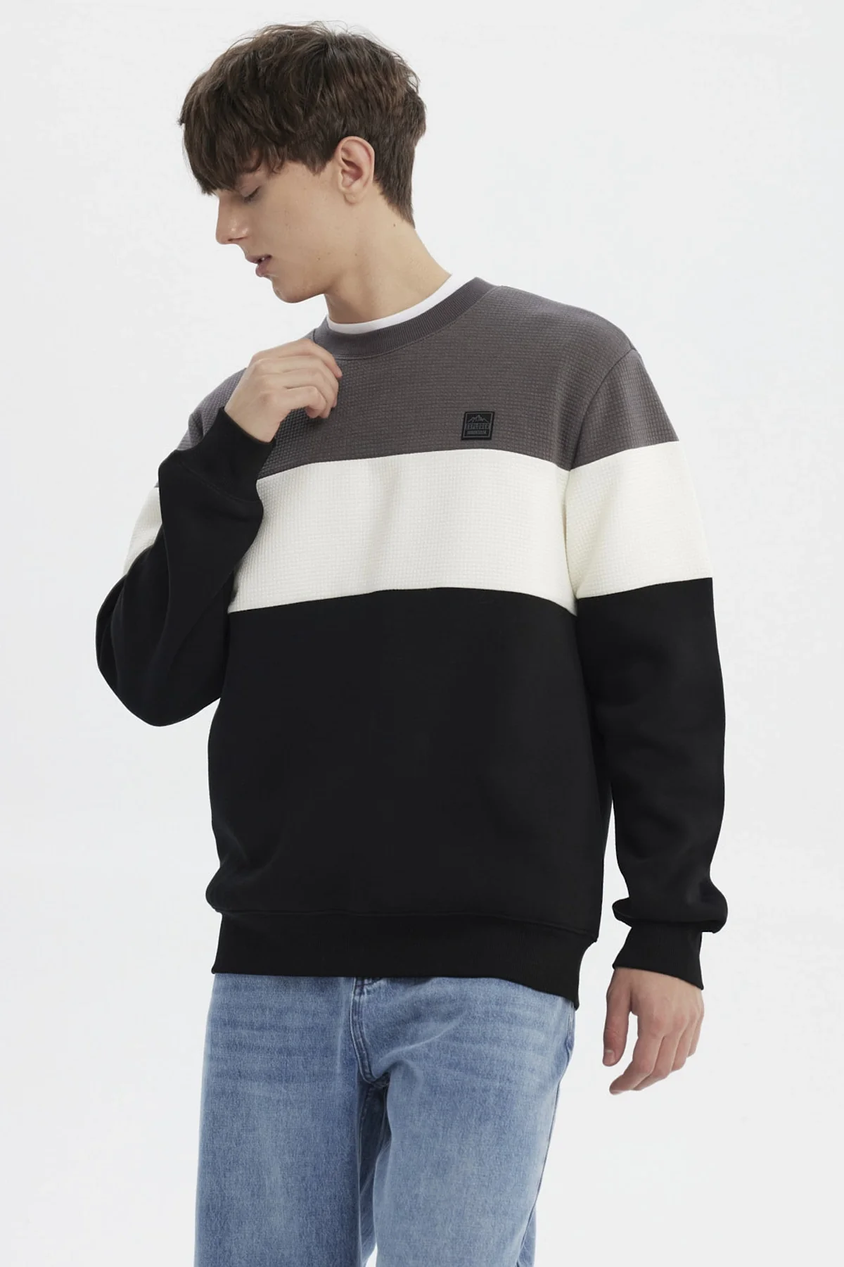 Polerón Hombre Slim Negro - Image 2