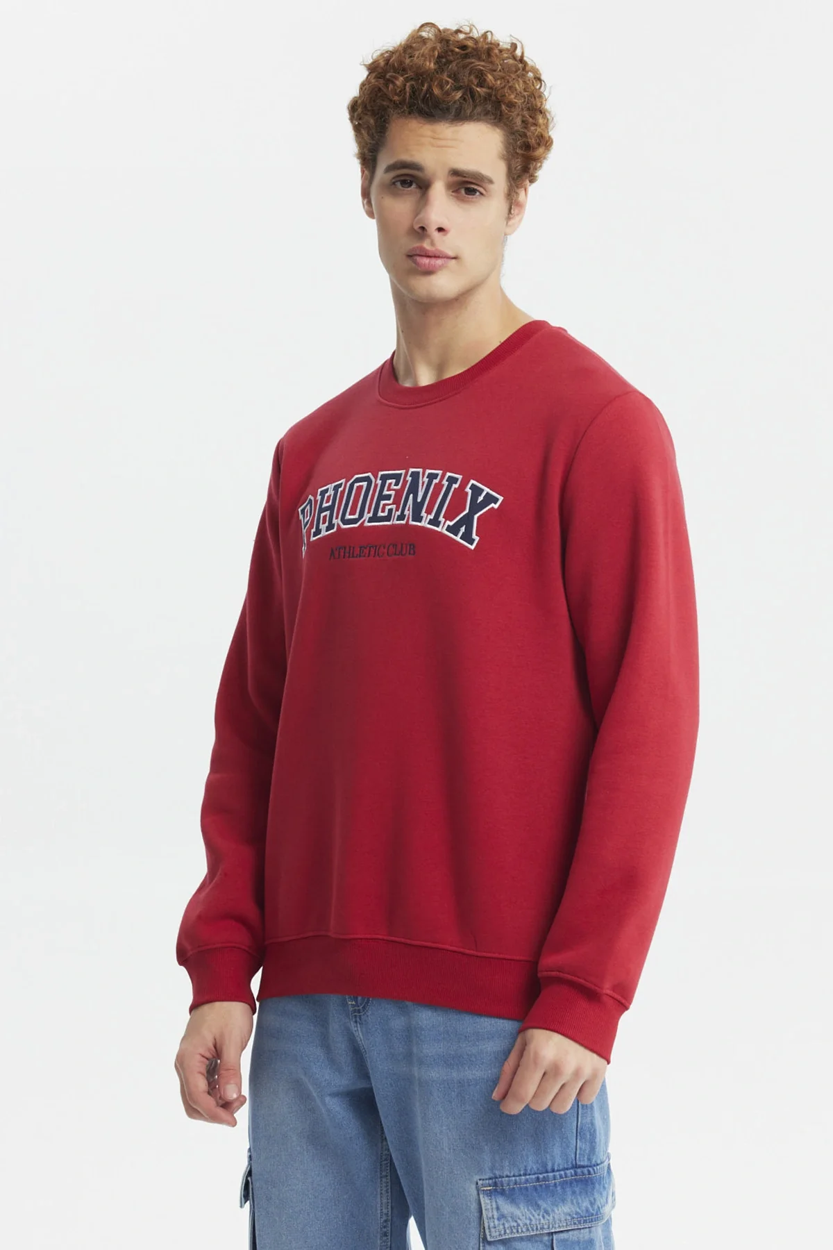 Polerón Hombre Slim Rojo - Image 2