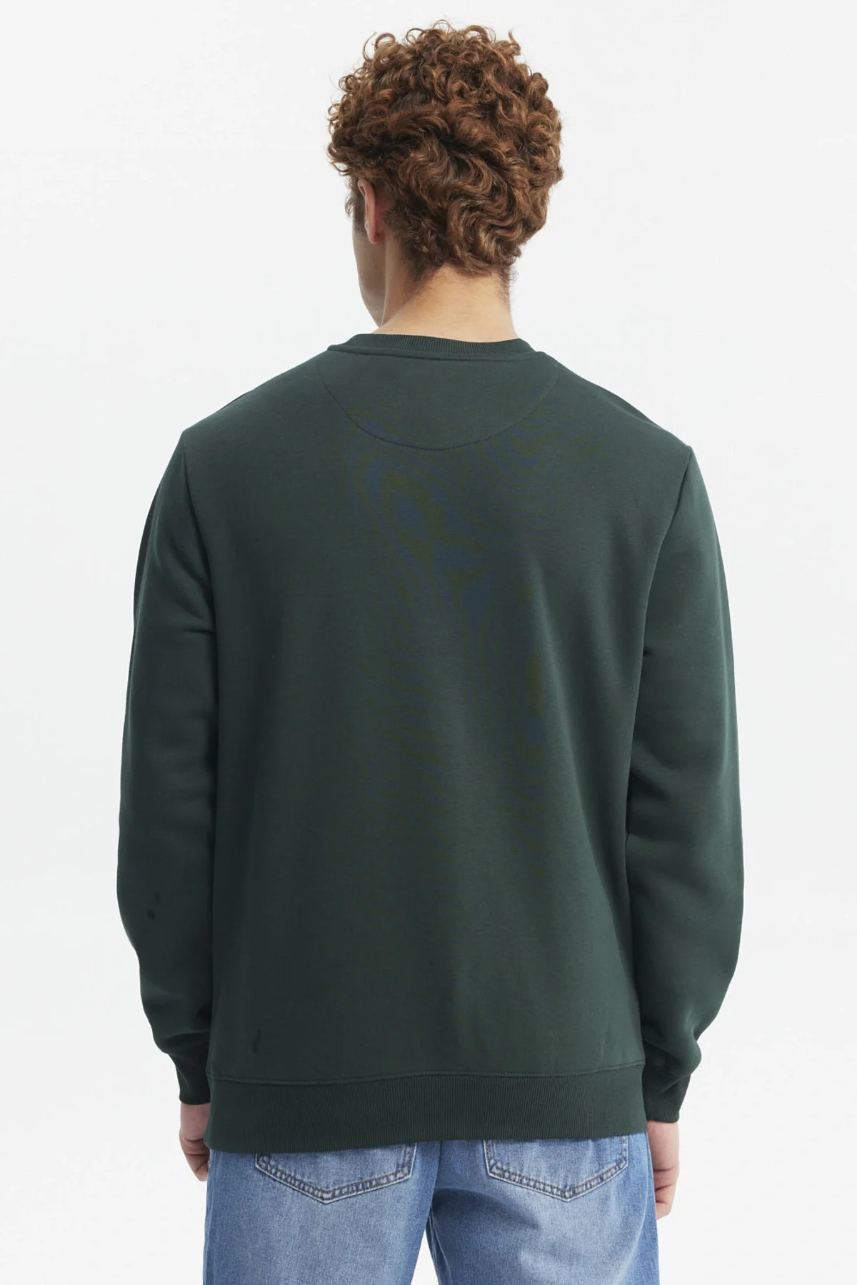 Polerón Hombre Slim Verde - Image 3