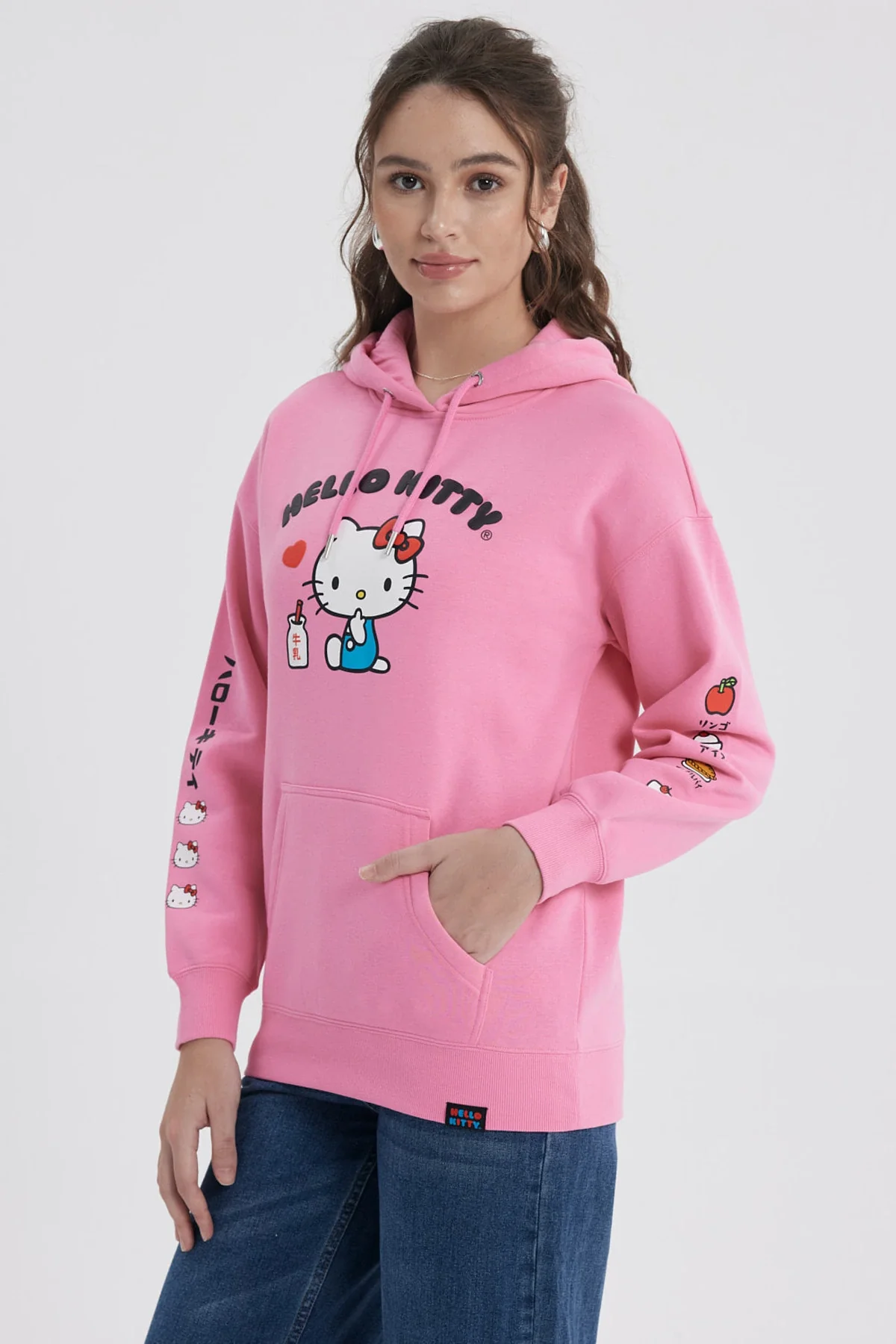 Polerón Mujer Hello Kitty Rosado - Image 2