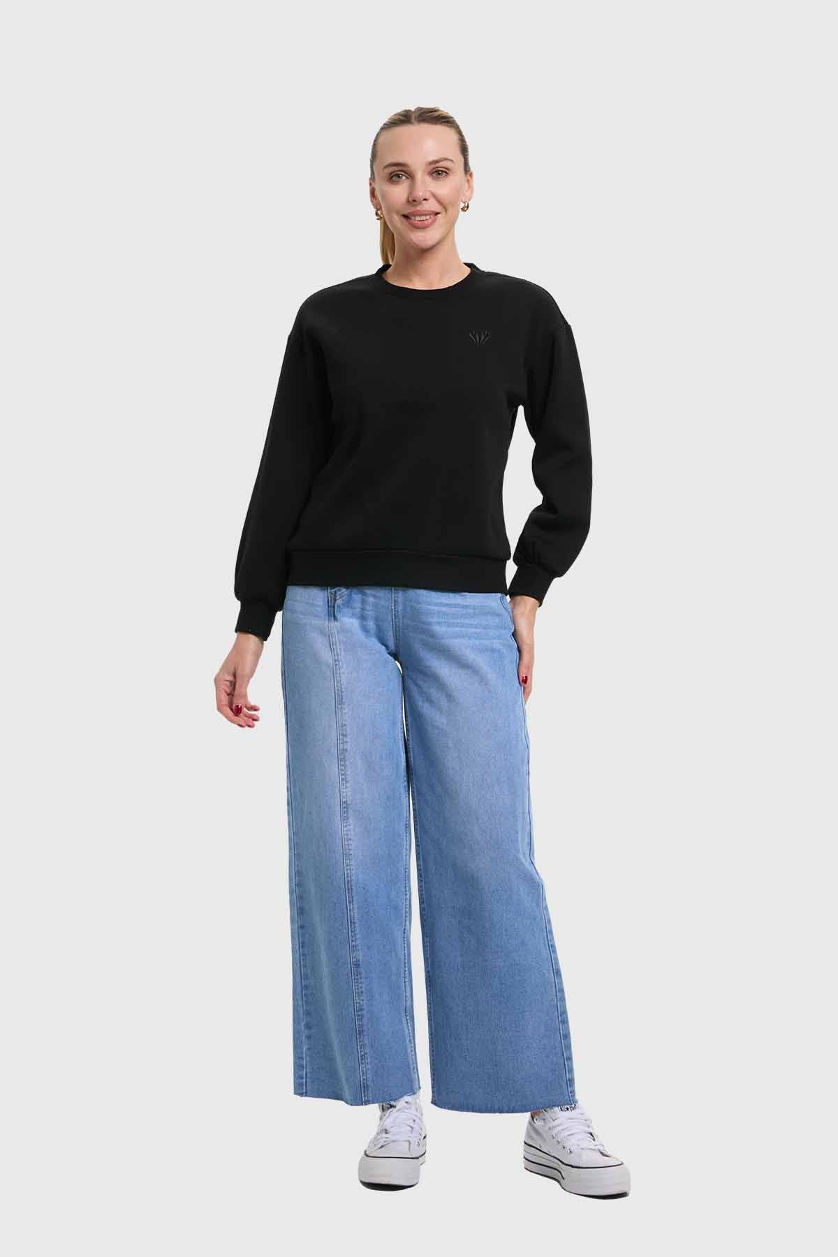 Polerón Mujer Negro - Image 4