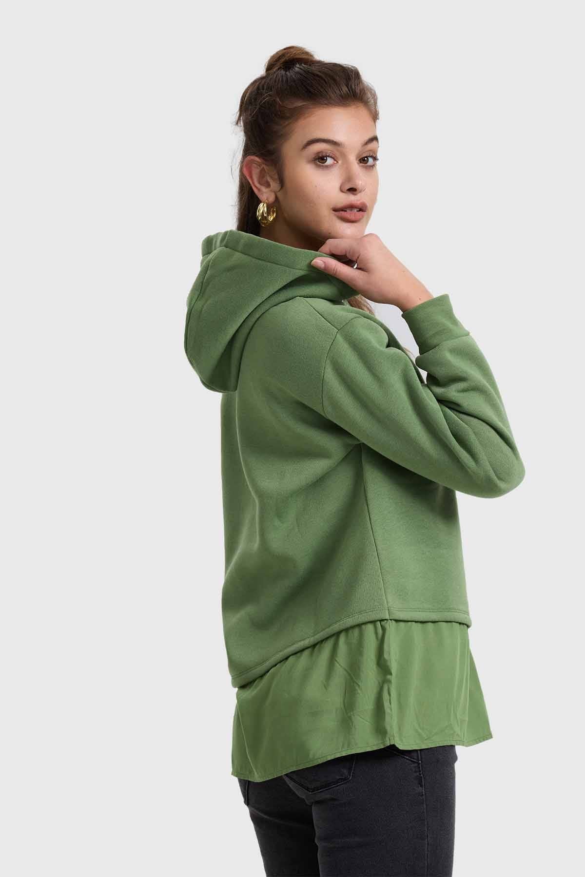 Polerón Mujer Verde - Image 3
