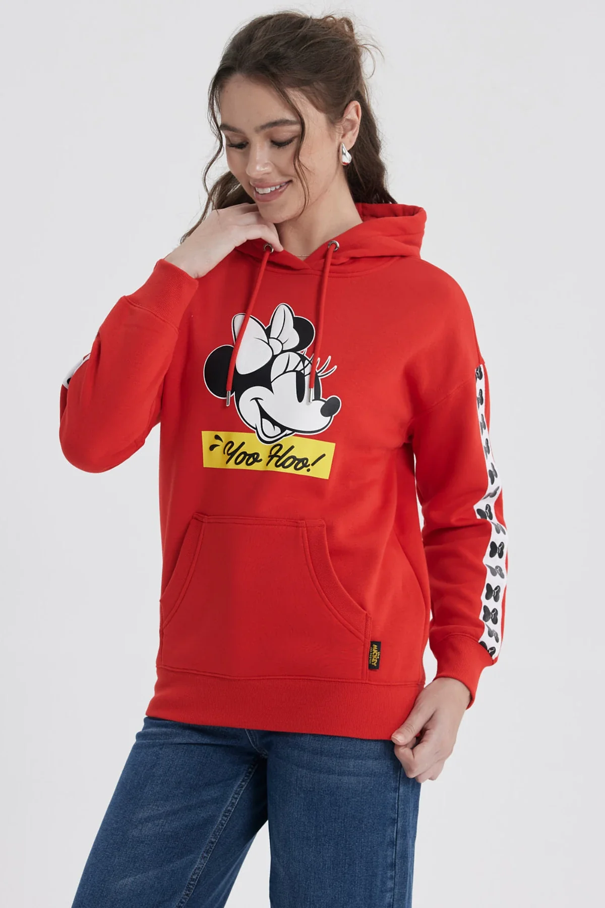 Polerón Mujer Minnie Rojo - Image 2