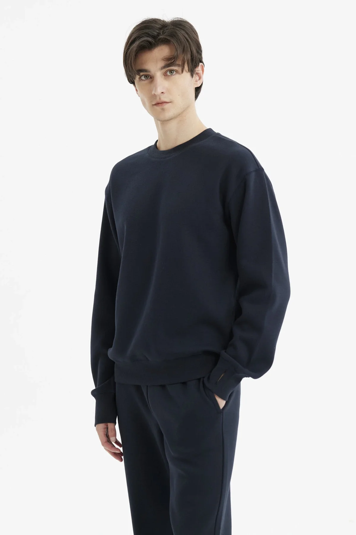 Polerón Unisex Azul Marino - Image 2