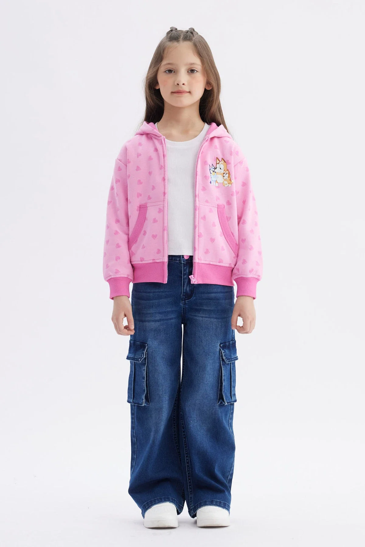 Polerón Niña Bluey Rosado - Image 4