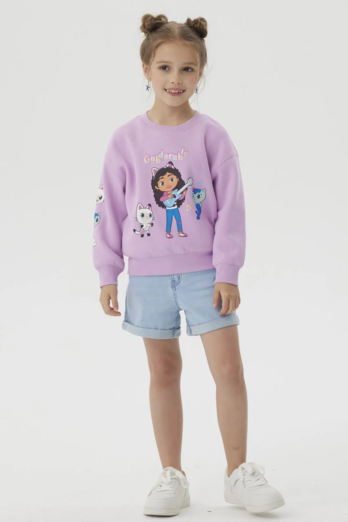 Polerón Niña Gabby's Dollhouse Lila - Image 4