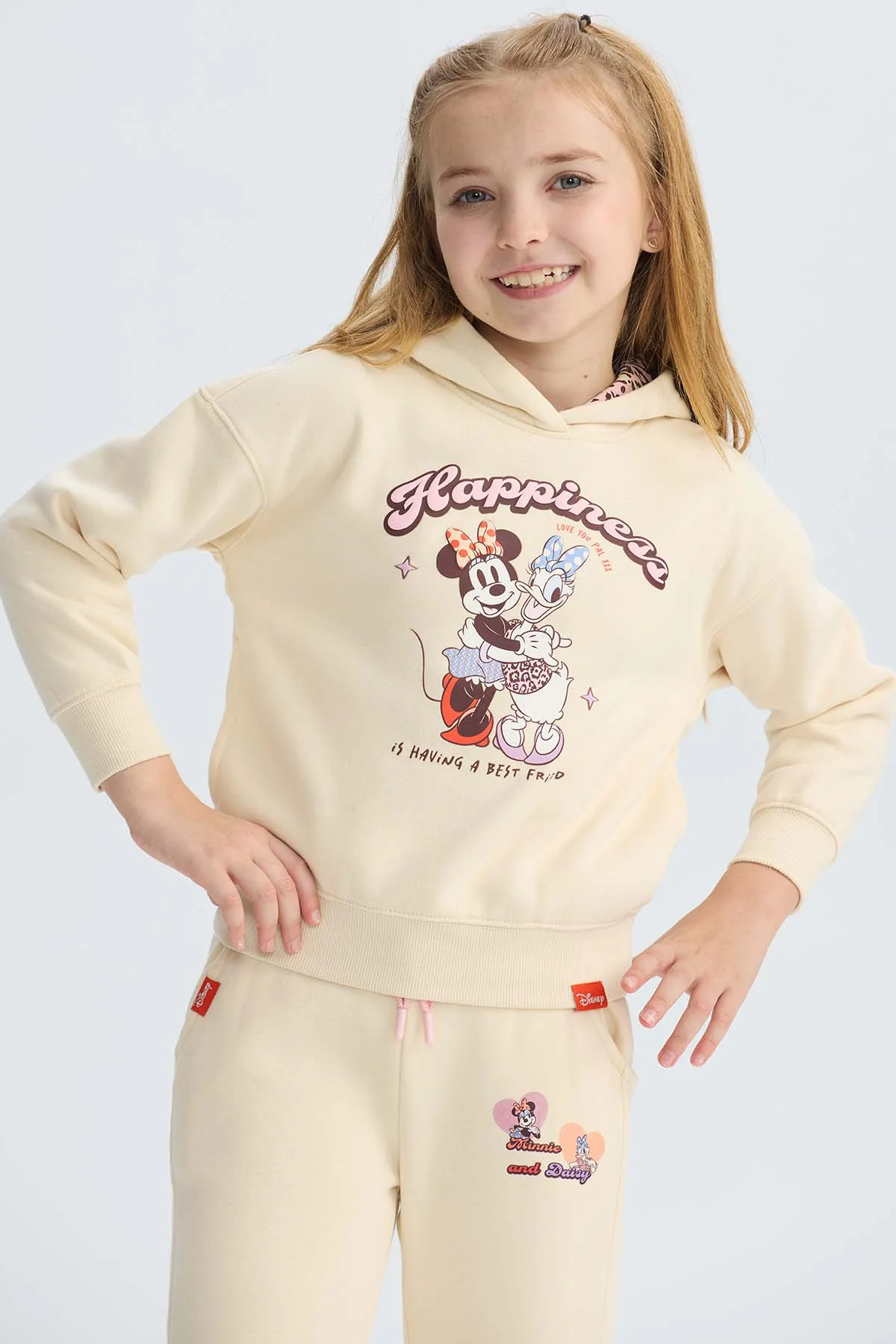 Polerón Niña Minnie Beige - Image 2