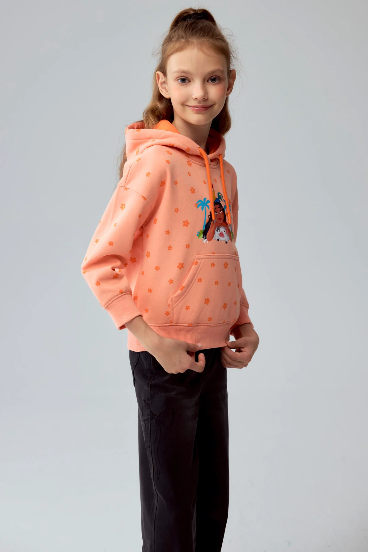 Polerón Niña Moana Naranjo - Image 2