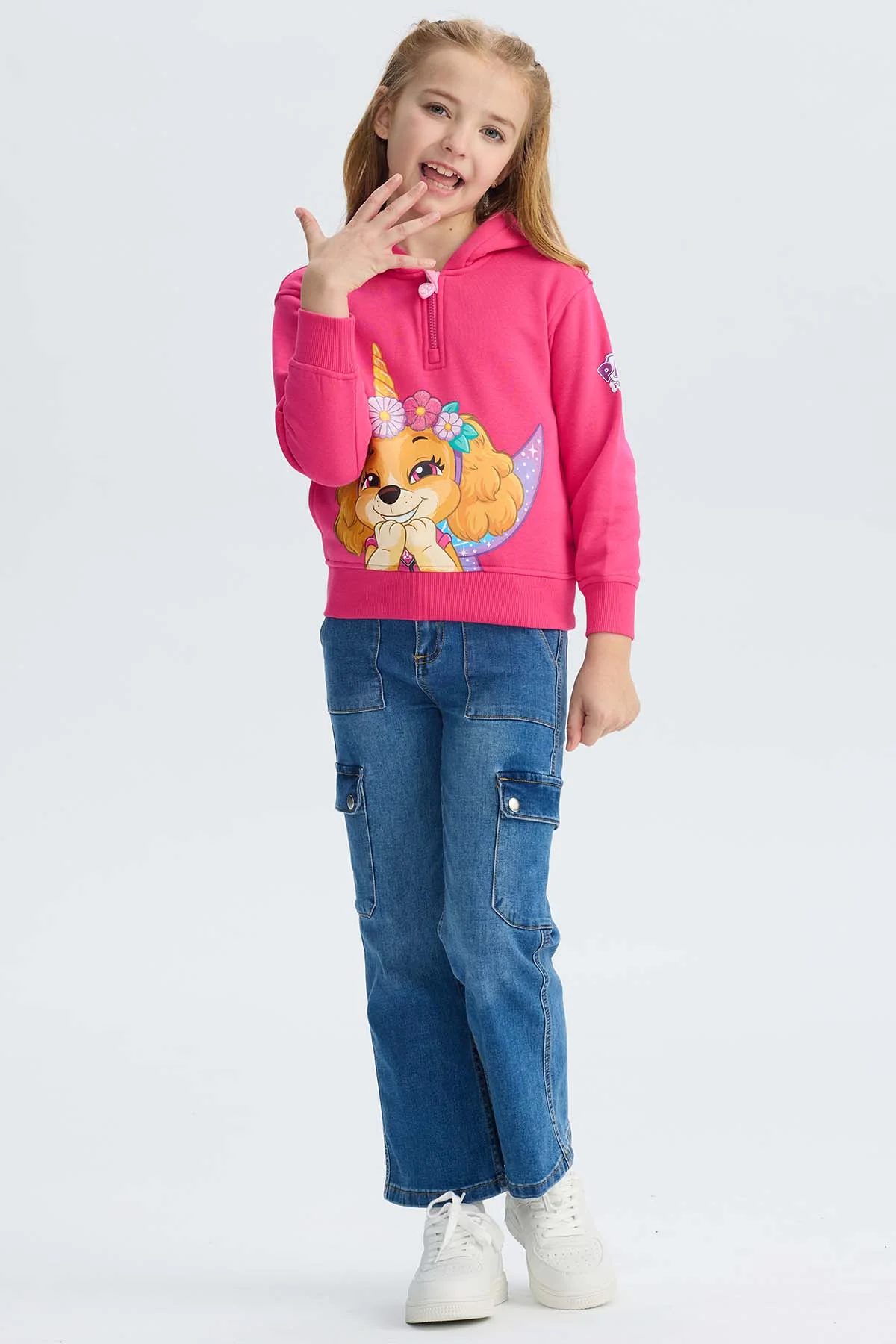 Polerón Niña Skye Paw Patrol Fucsia - Image 4
