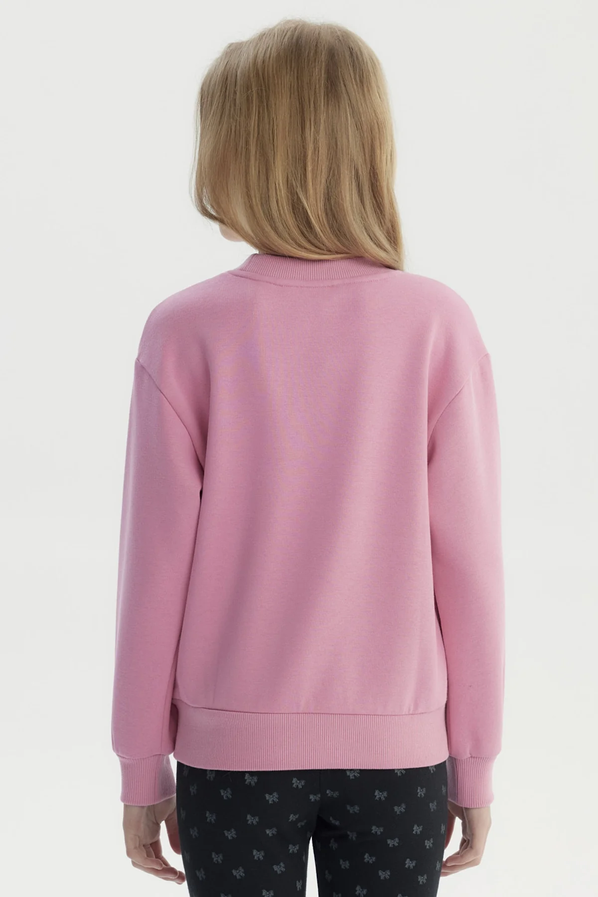 Polerón Niña Slim Rosado - Image 3