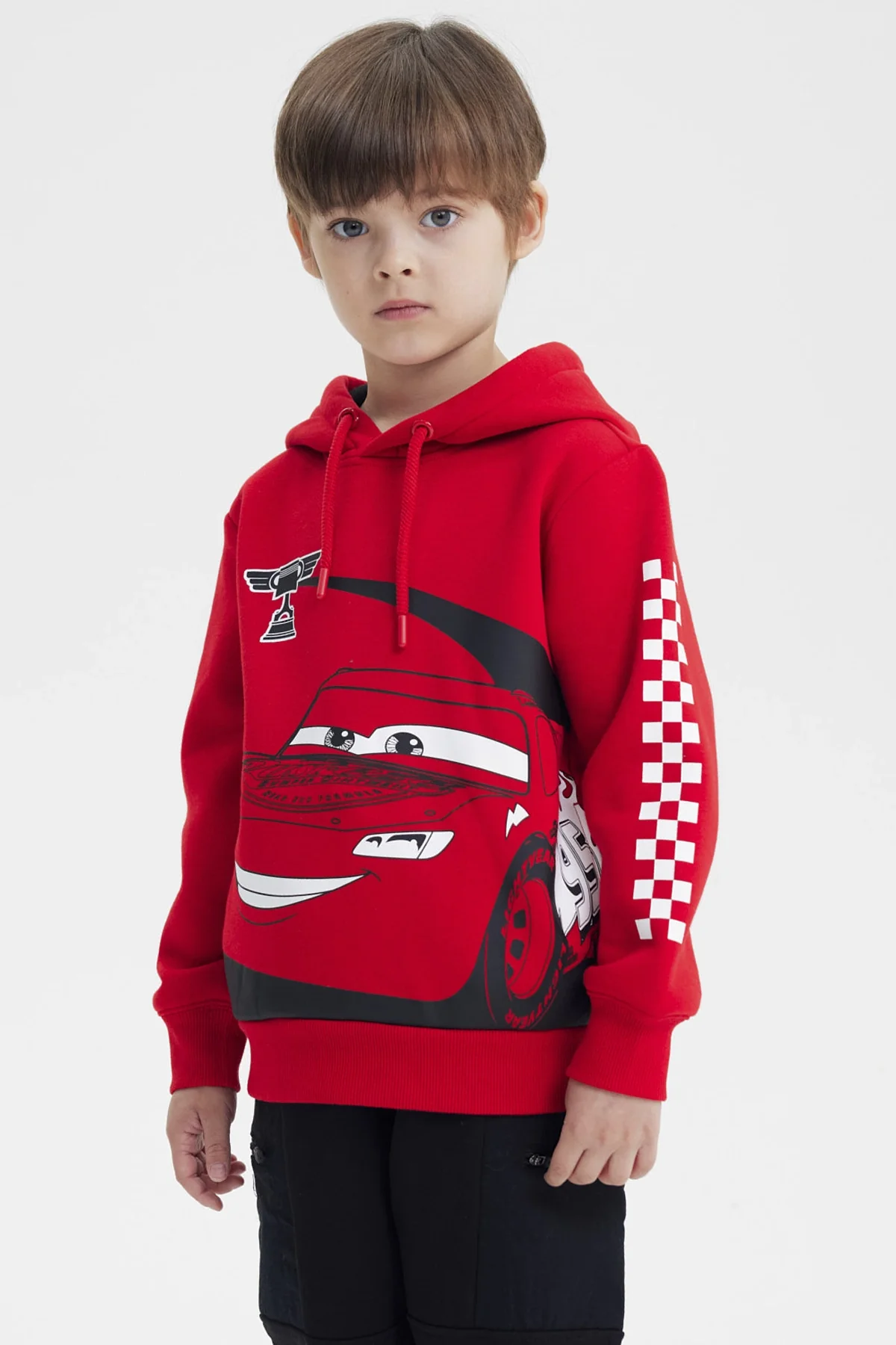 Polerón Niño Cars Rojo - Image 2