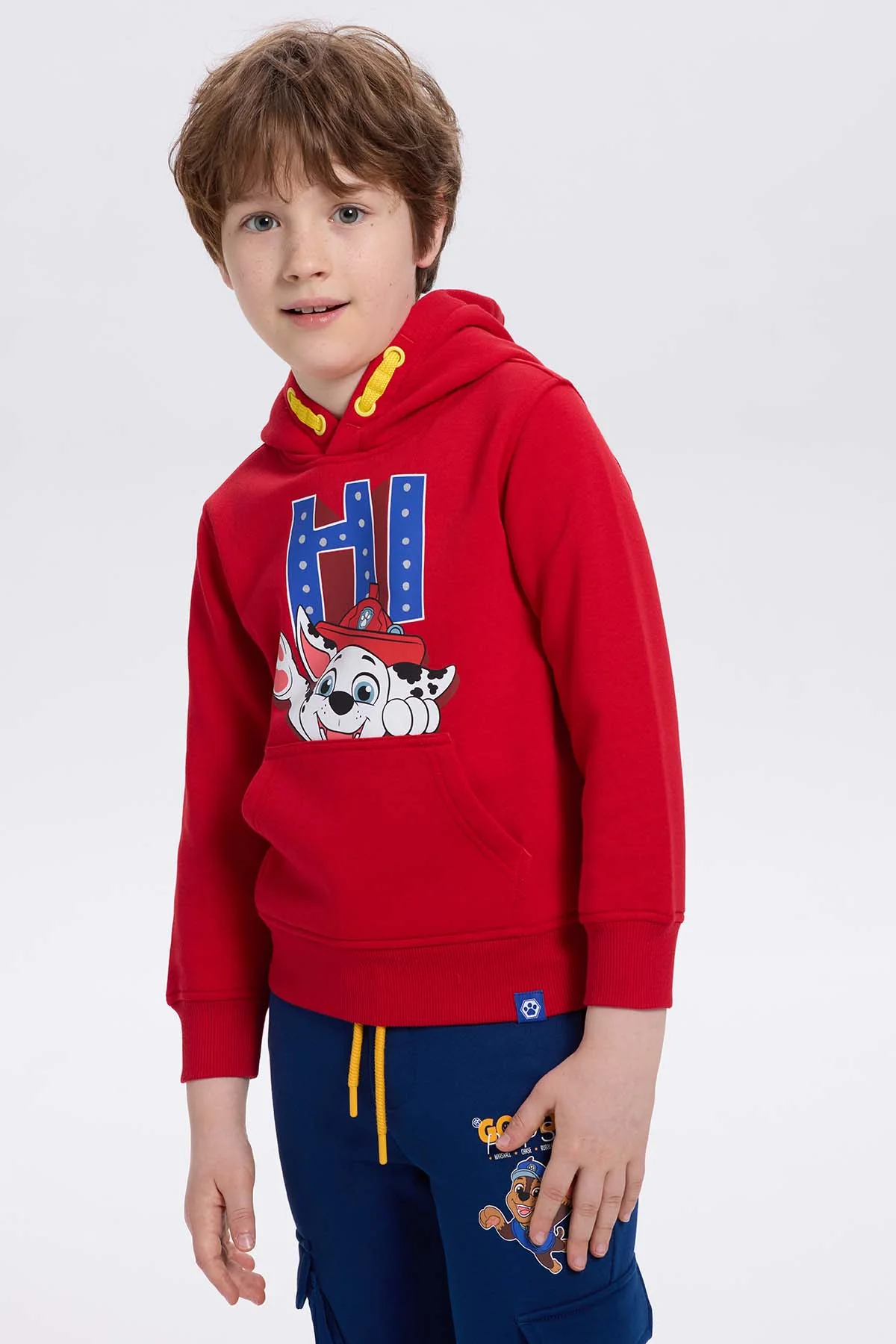 Polerón Niño Marshall Rojo - Image 3