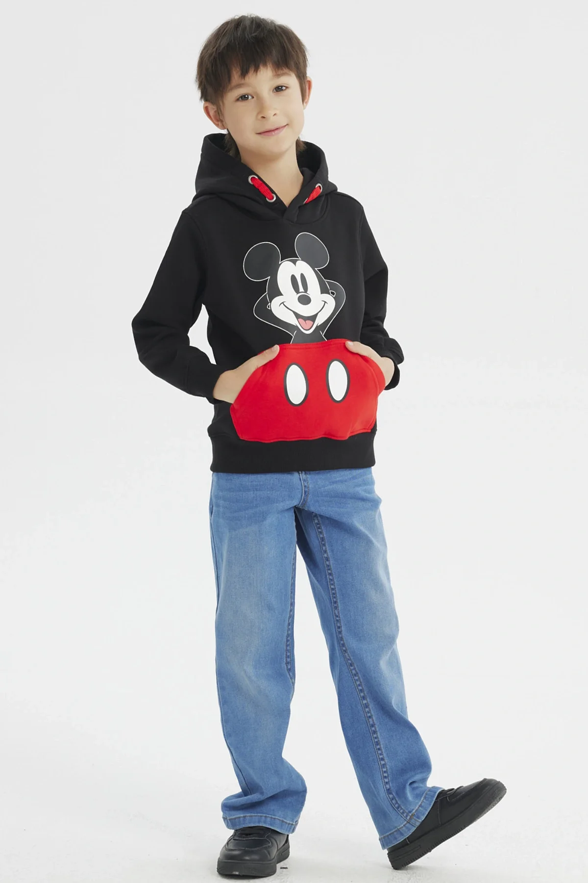 Polerón Niño Mickey Y Sus Amigos Negro - Image 4