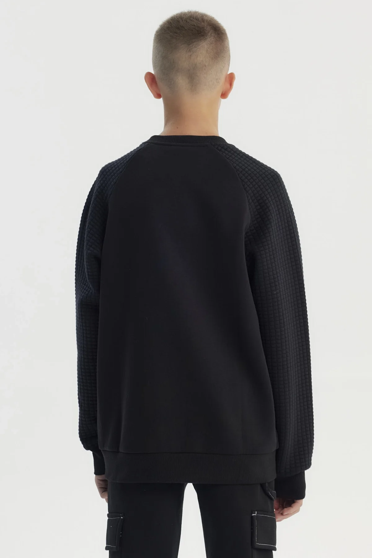 Polerón Niño Slim Negro - Image 3