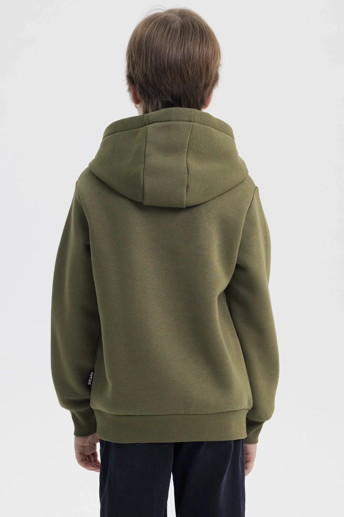 Polerón Niño Slim Verde Militar - Image 3