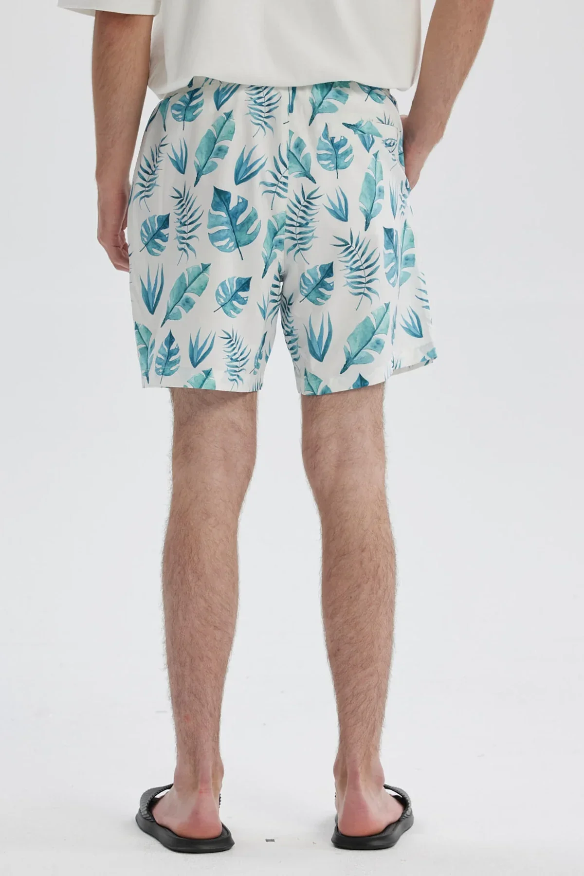 Short de Baño Hombre Full Rapport Blanco - Image 3