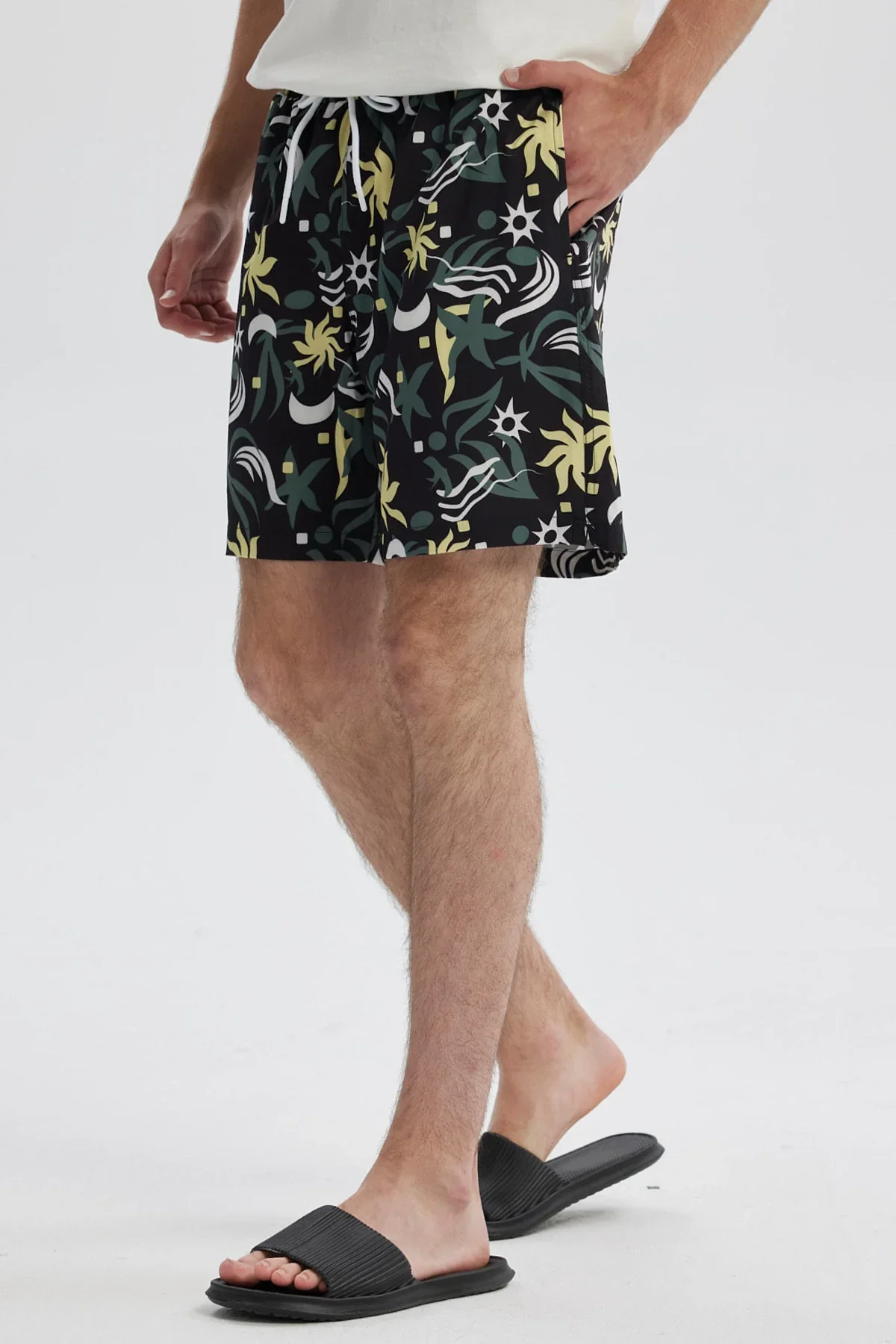 Short de Baño Hombre Full Rapport Negro - Image 2