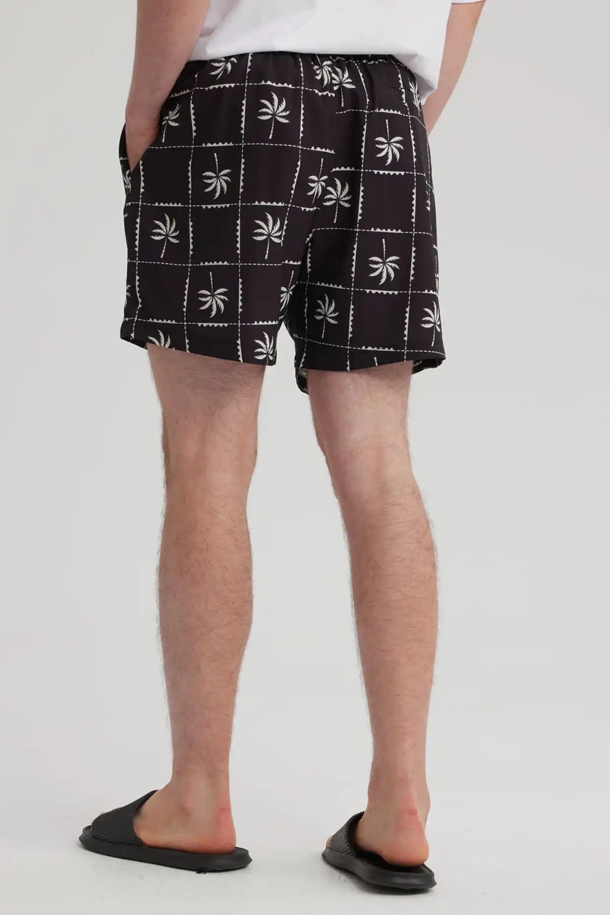 Short de Baño Hombre Rapport Negro - Image 3