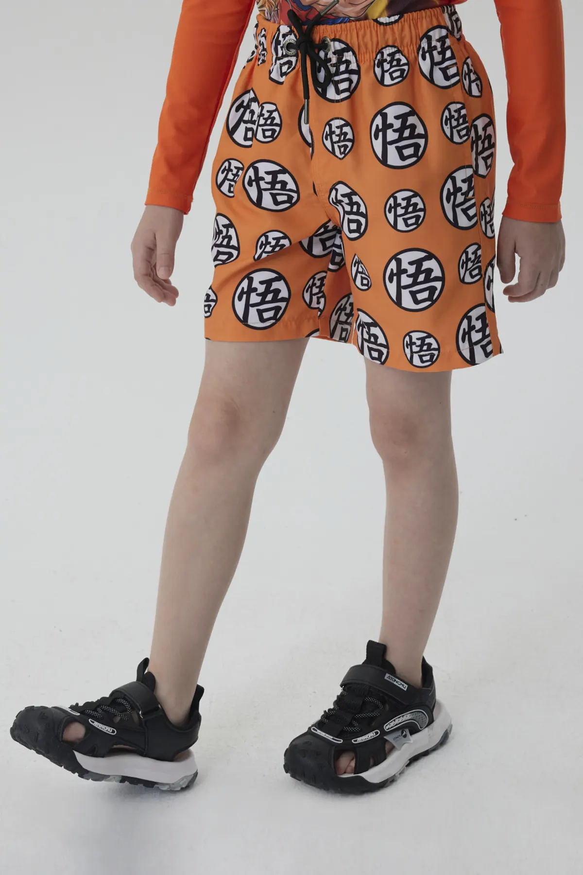 Short de Baño Niño Dragon Ball Naranjo - Image 3