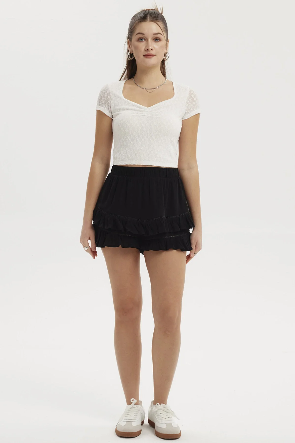 Short Mujer Capas Negro - Image 4