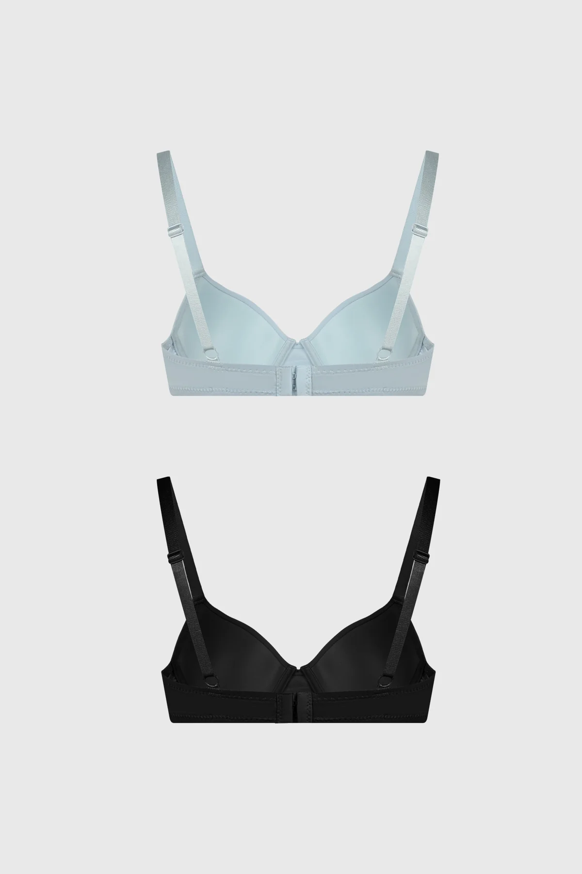 Sostén Mujer Bipack Básico Liso Azul Claro - Image 2