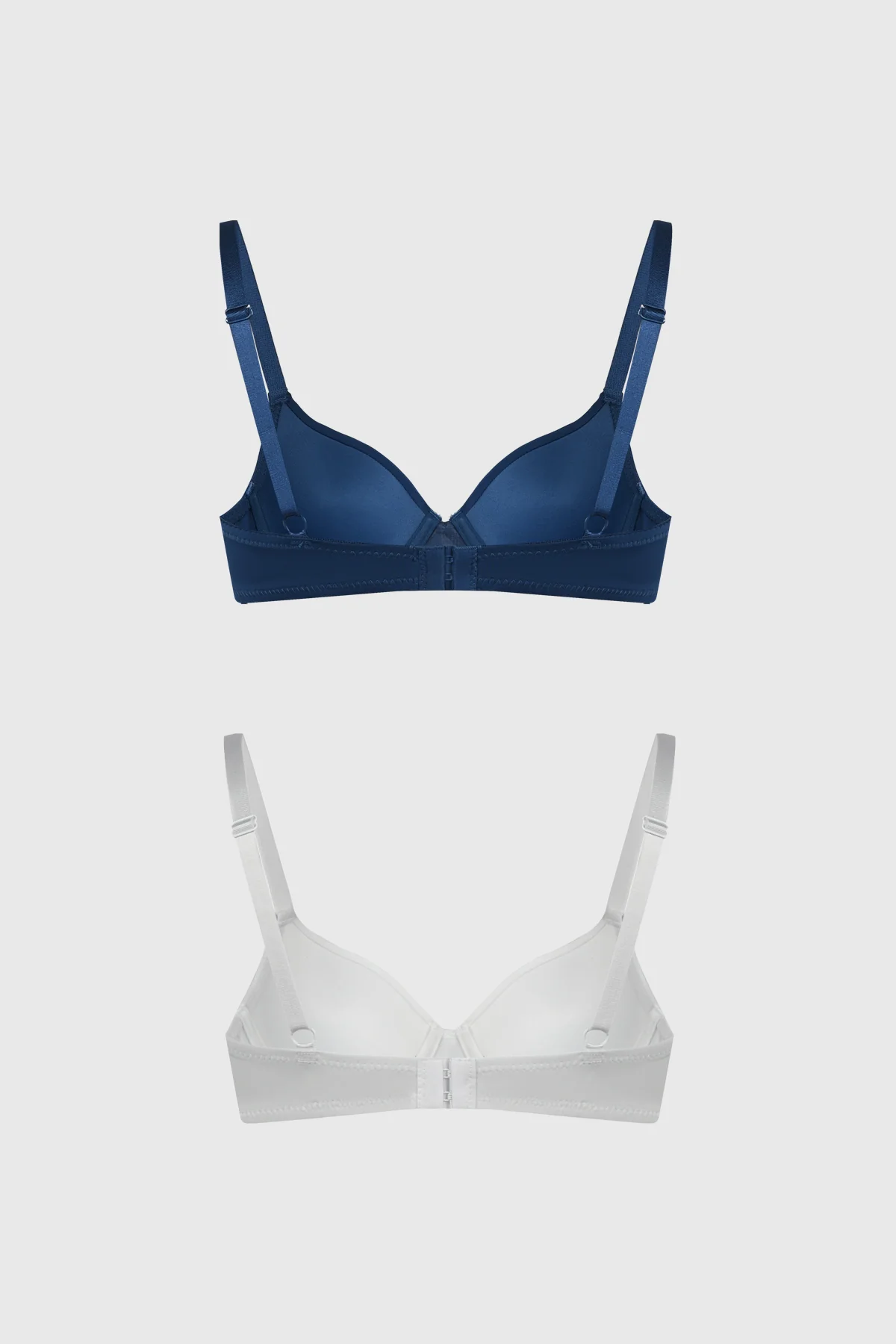 Sostén Mujer Bipack Básico Liso Azul Marino - Image 2