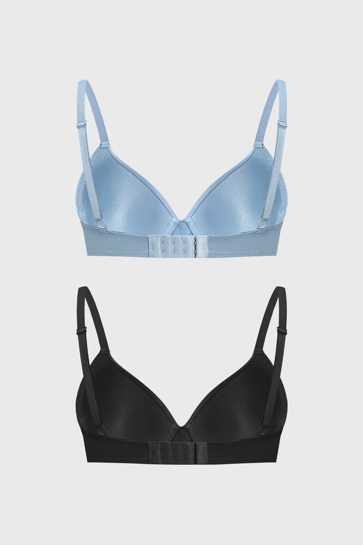 Sostén Mujer Bipack Básico Liso Azul Oscuro - Image 2