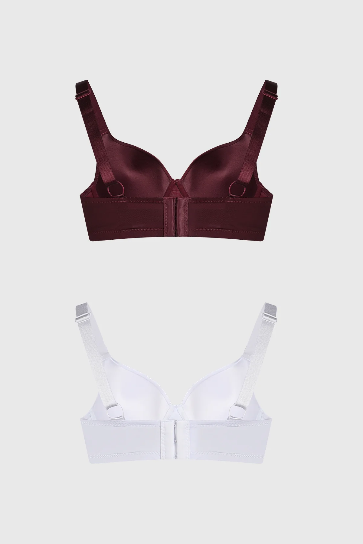 Sostén Mujer Bipack Básico Liso Café - Image 2