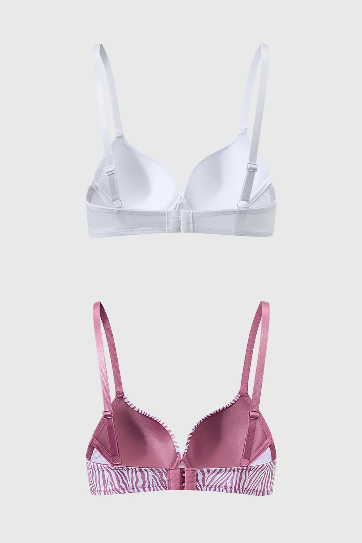 Sostén Mujer Bipack Copa Soft Estampado Rosa - Image 2