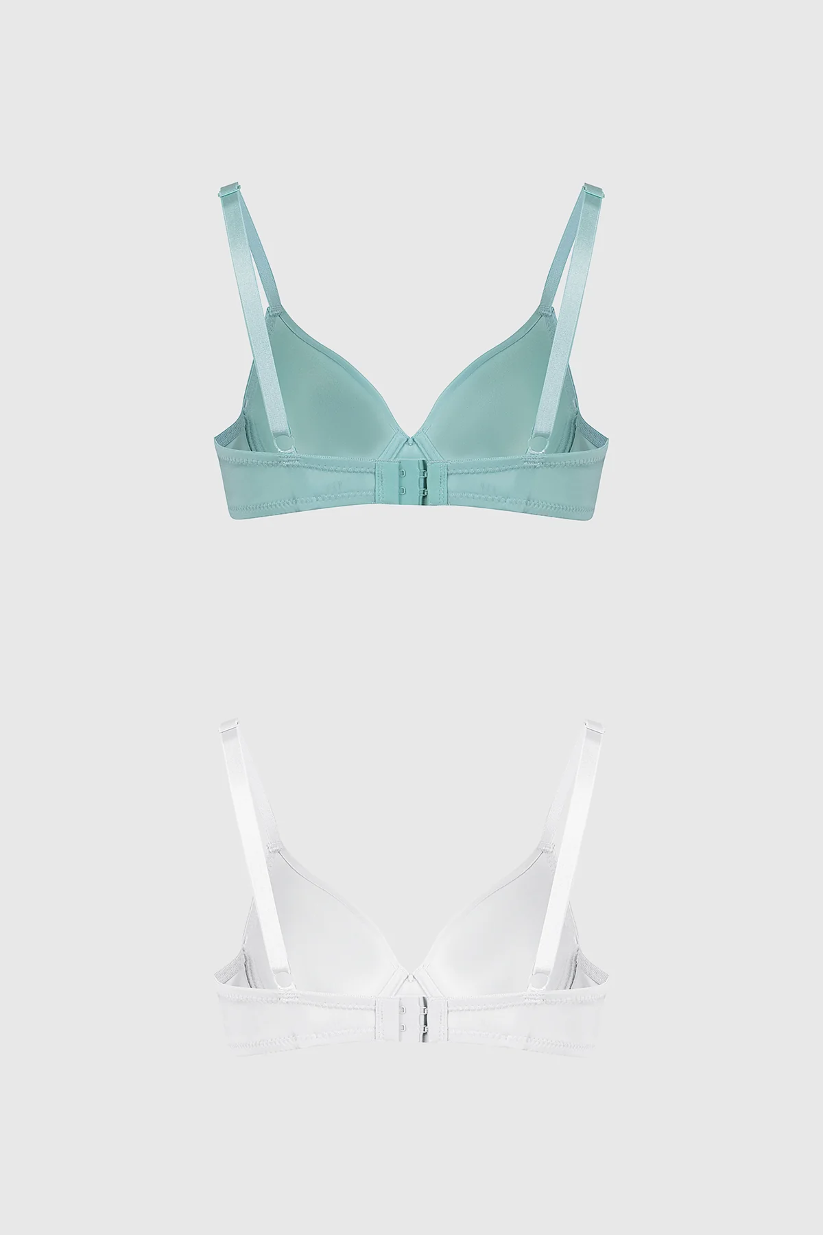 Sostén Mujer Bipack Copa Soft Liso Aqua - Image 2