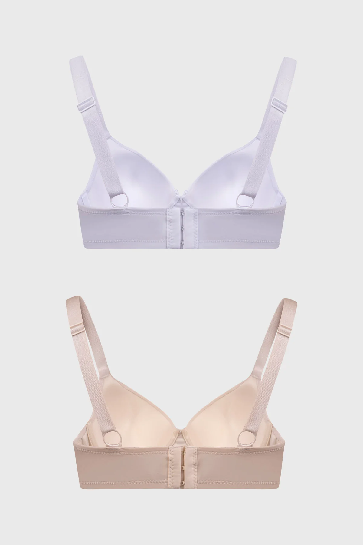 Sostén Mujer Bipack Copa Support Liso Beige - Image 2