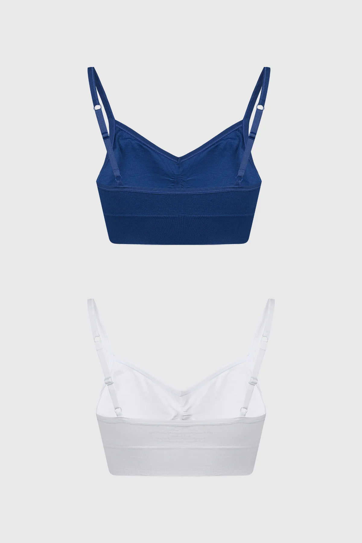 Sostén Mujer Bipack Peto Liso Azul Marino - Image 2