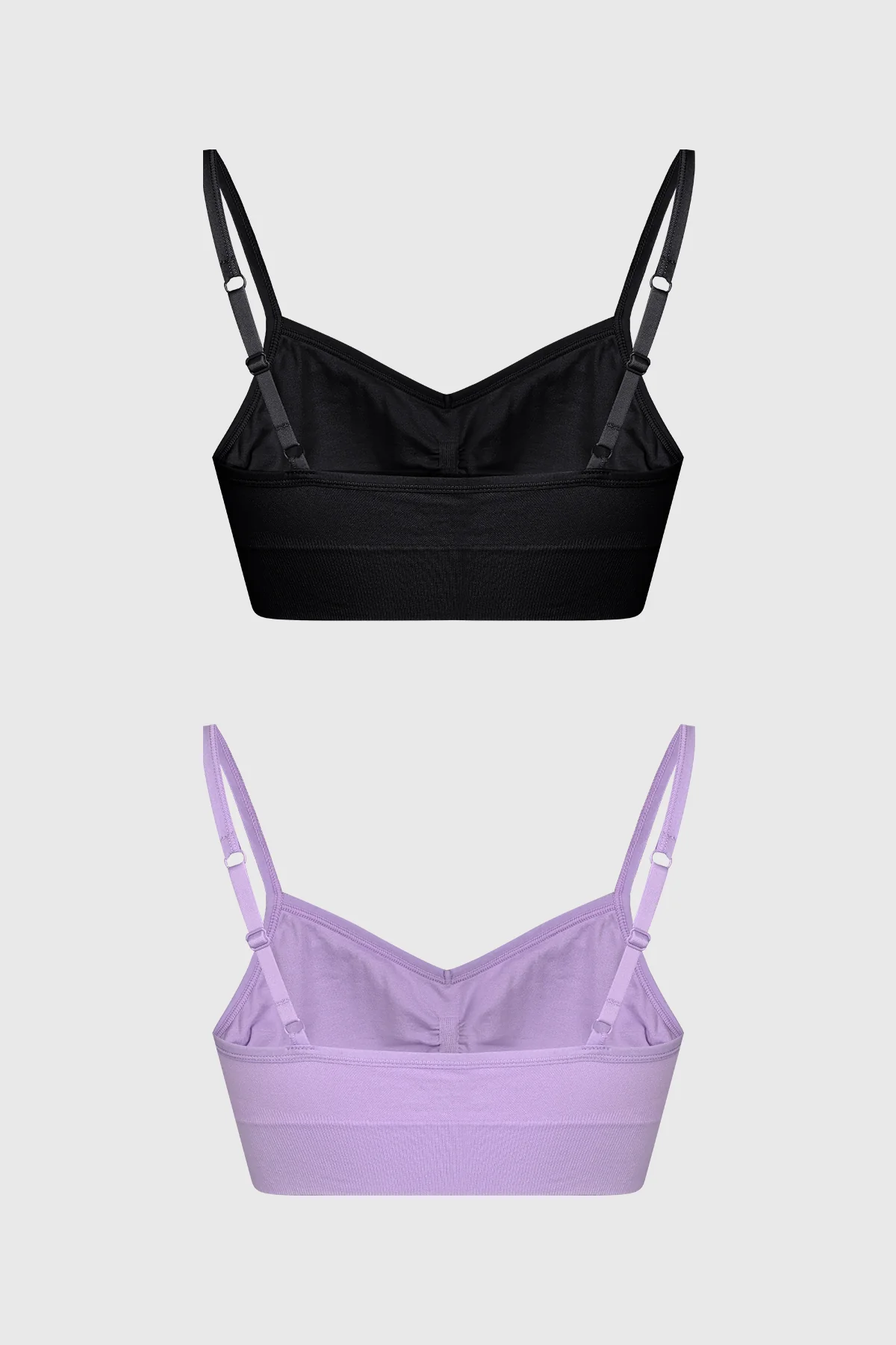 Sostén Mujer Bipack Peto Liso Lila - Image 2