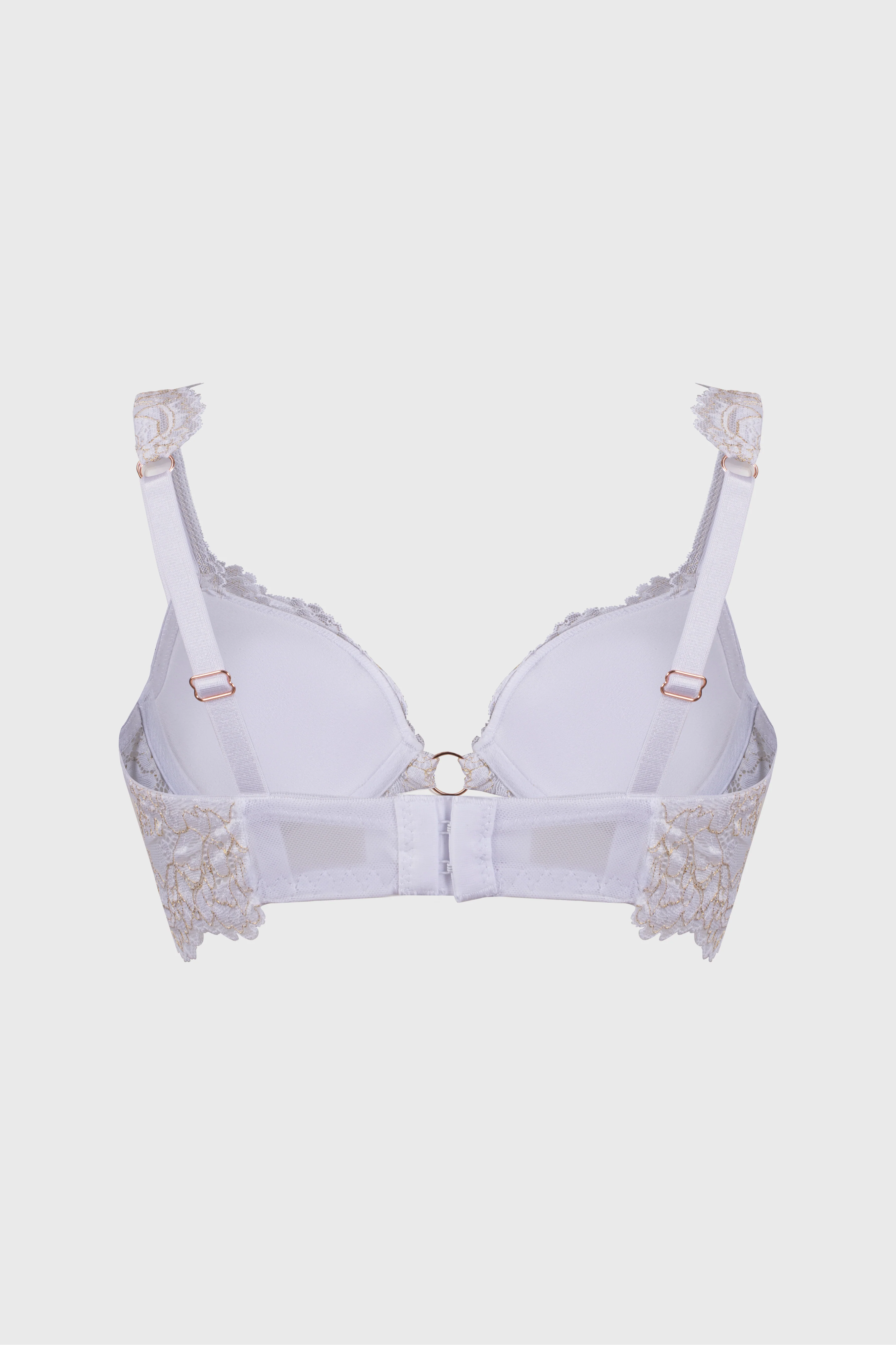 Sostén Mujer Copa Soft Encaje Detalle Blanco - Image 2