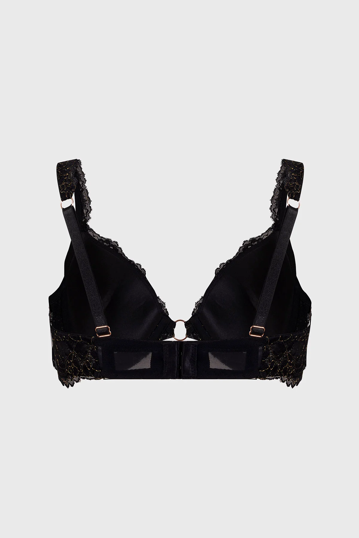 Sostén Mujer Copa Soft Encaje Detalle Negro - Image 2