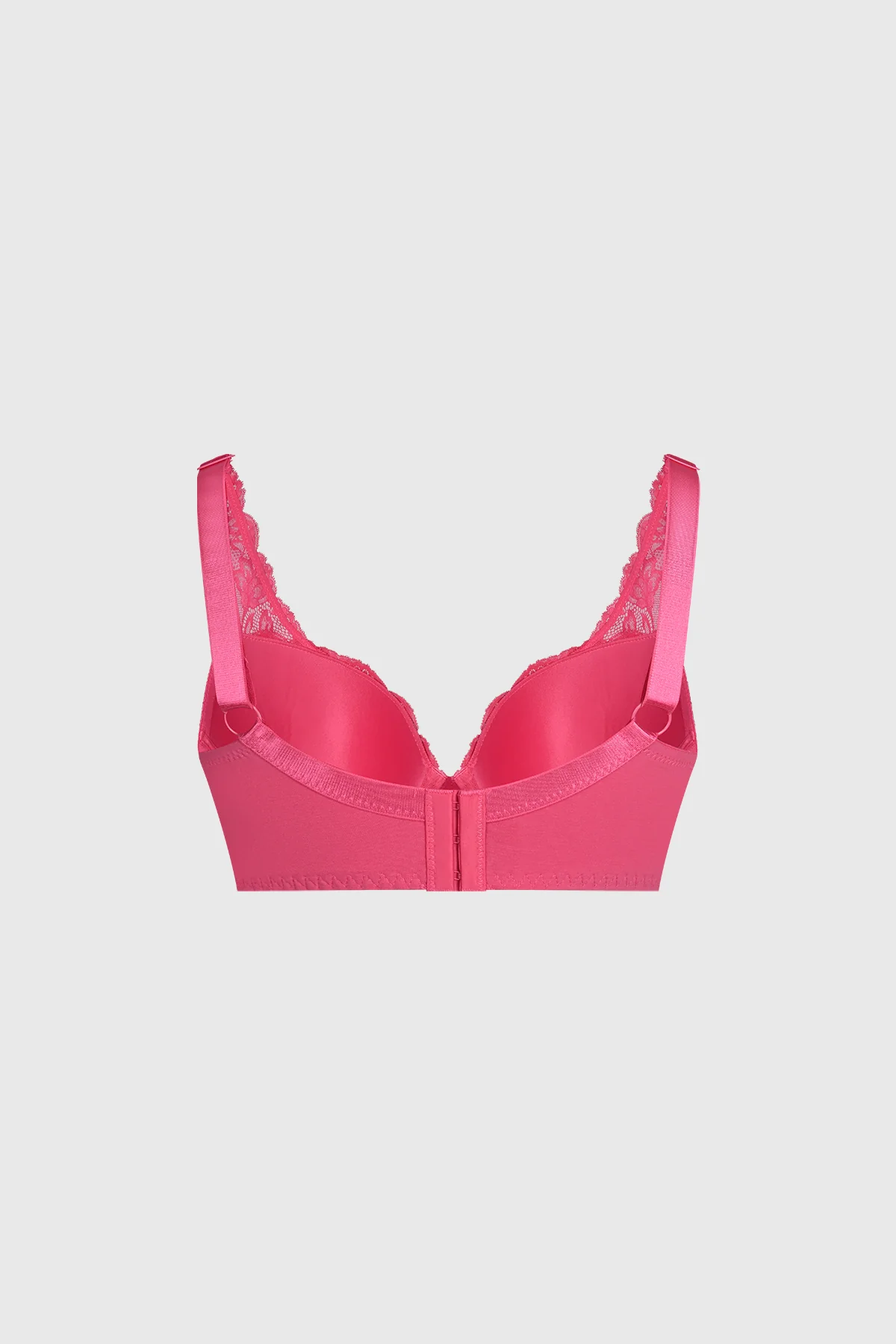Sostén Mujer Detalle Encaje Fucsia - Image 2