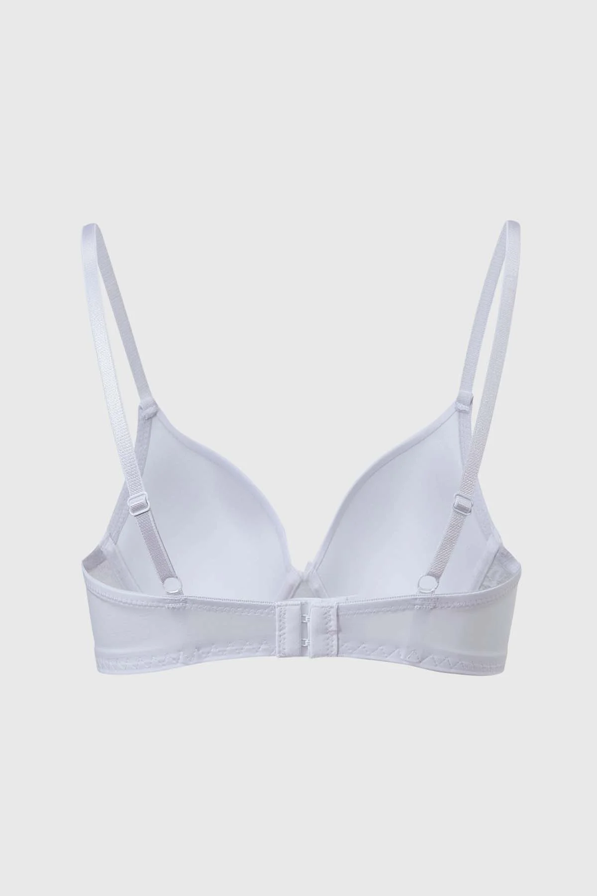 Sostén Mujer Peto Con Copa Rib Blanco - Image 2