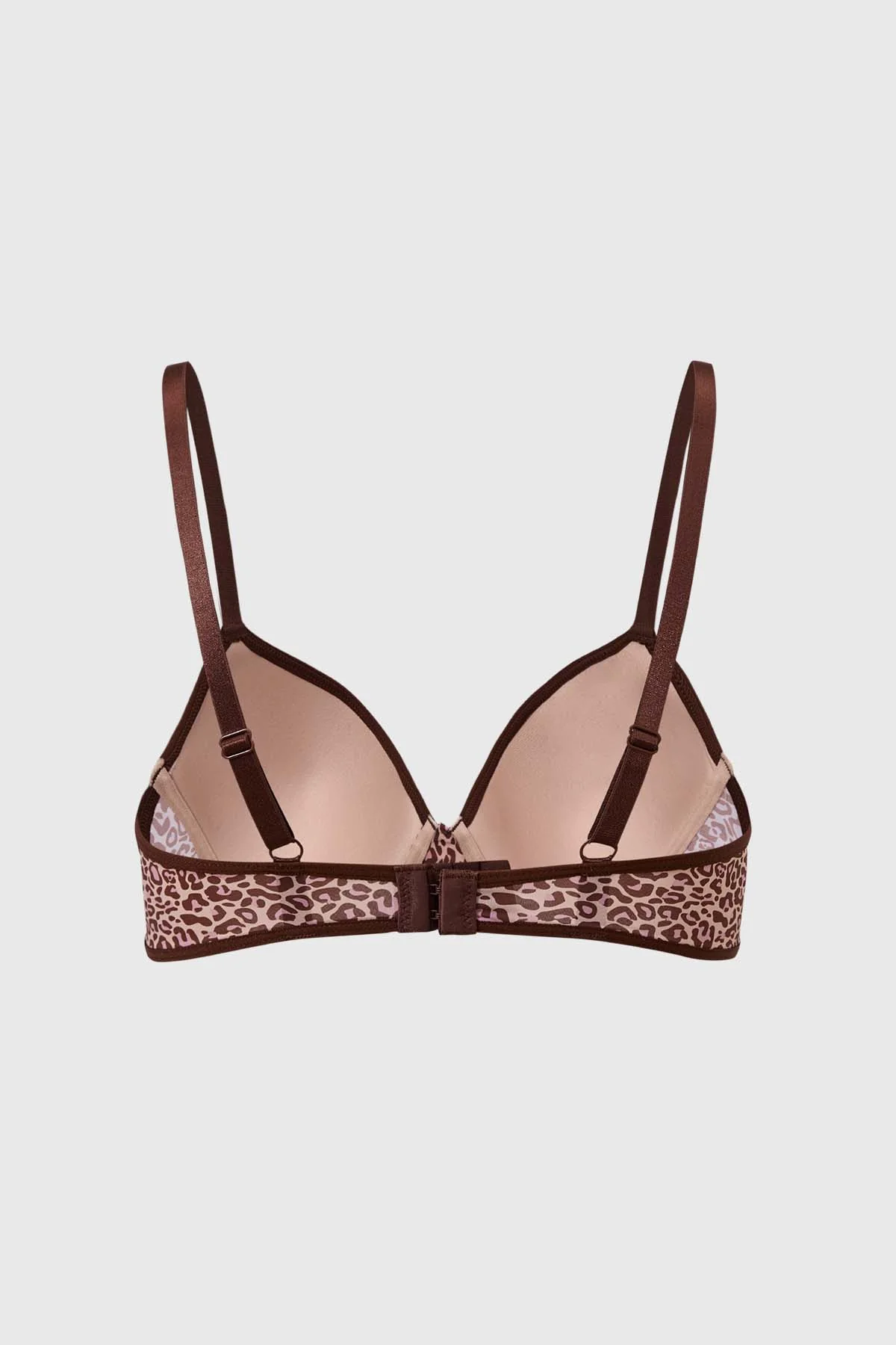 Sostén Mujer Push Up Animal Print Cafe - Image 2