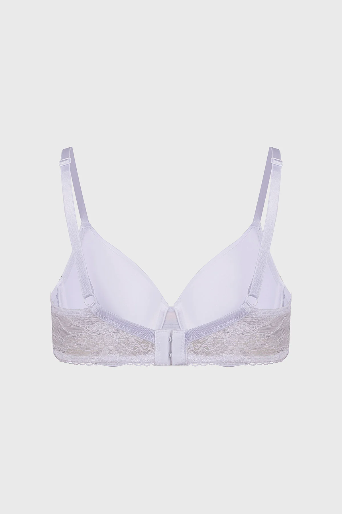 Sostén Mujer Push Up Liso Blanco - Image 2