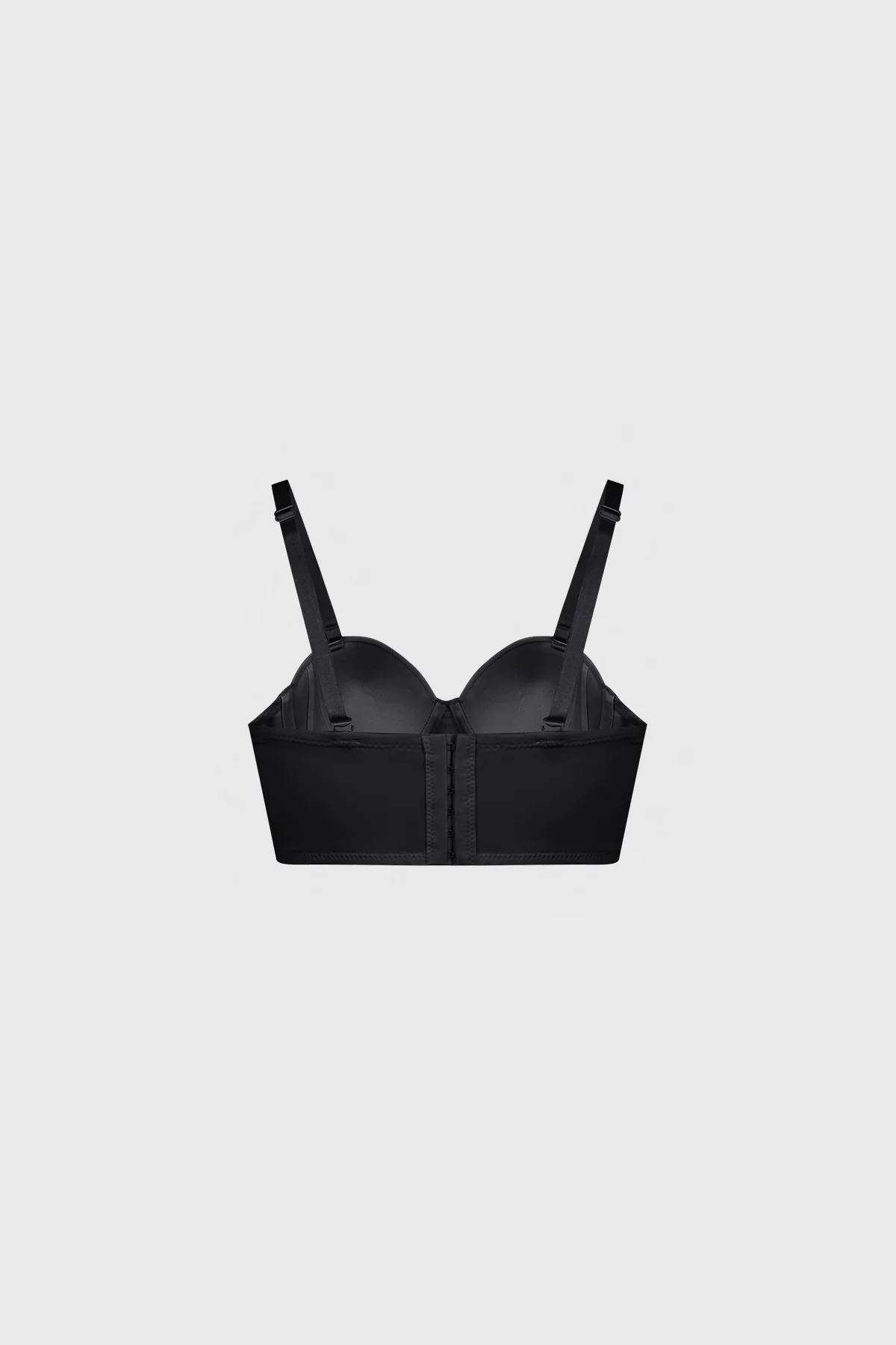 Sostén Mujer Strapless Bustier Negro - Image 2