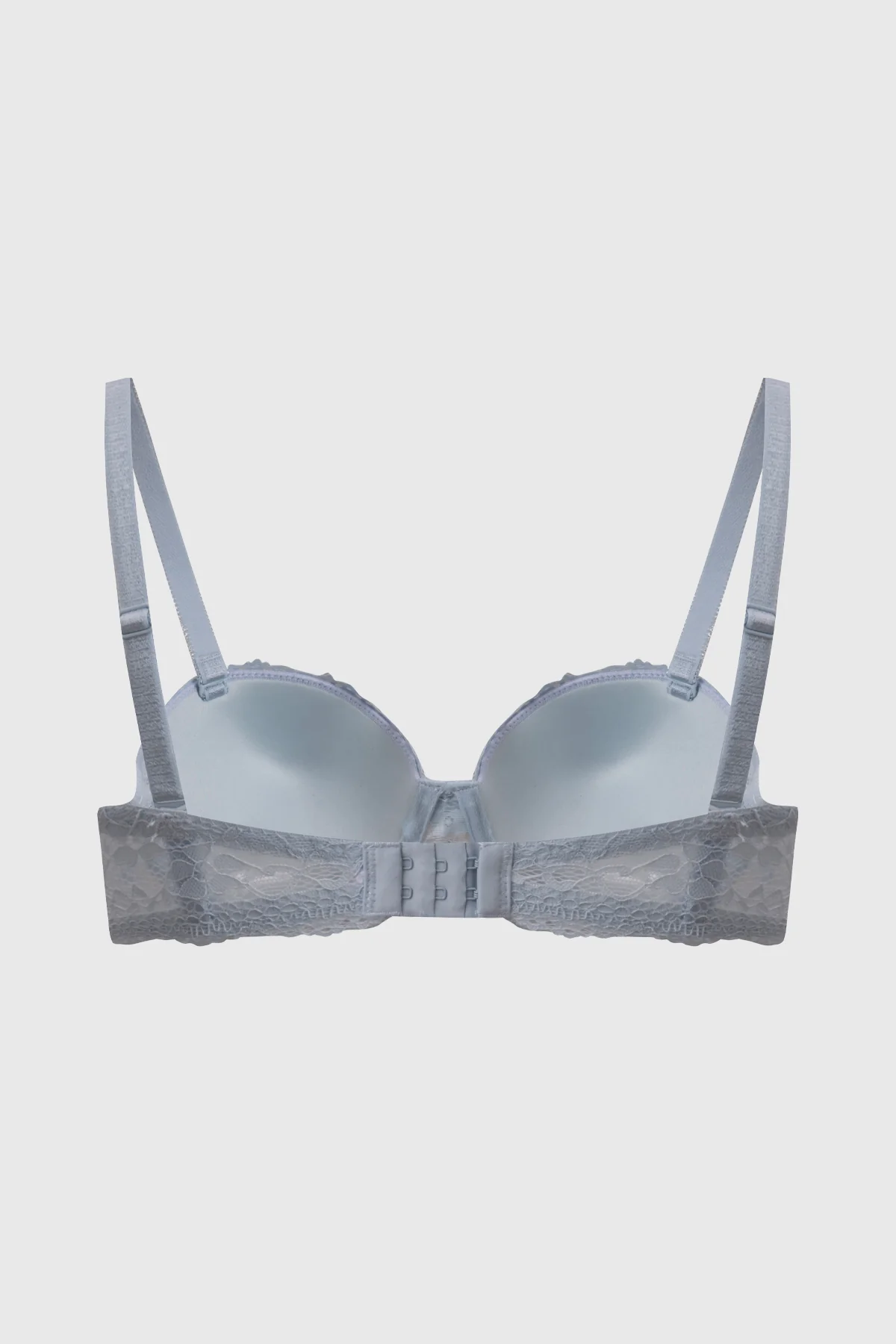 Sostén Mujer Strappless Encaje Azul Claro - Image 2