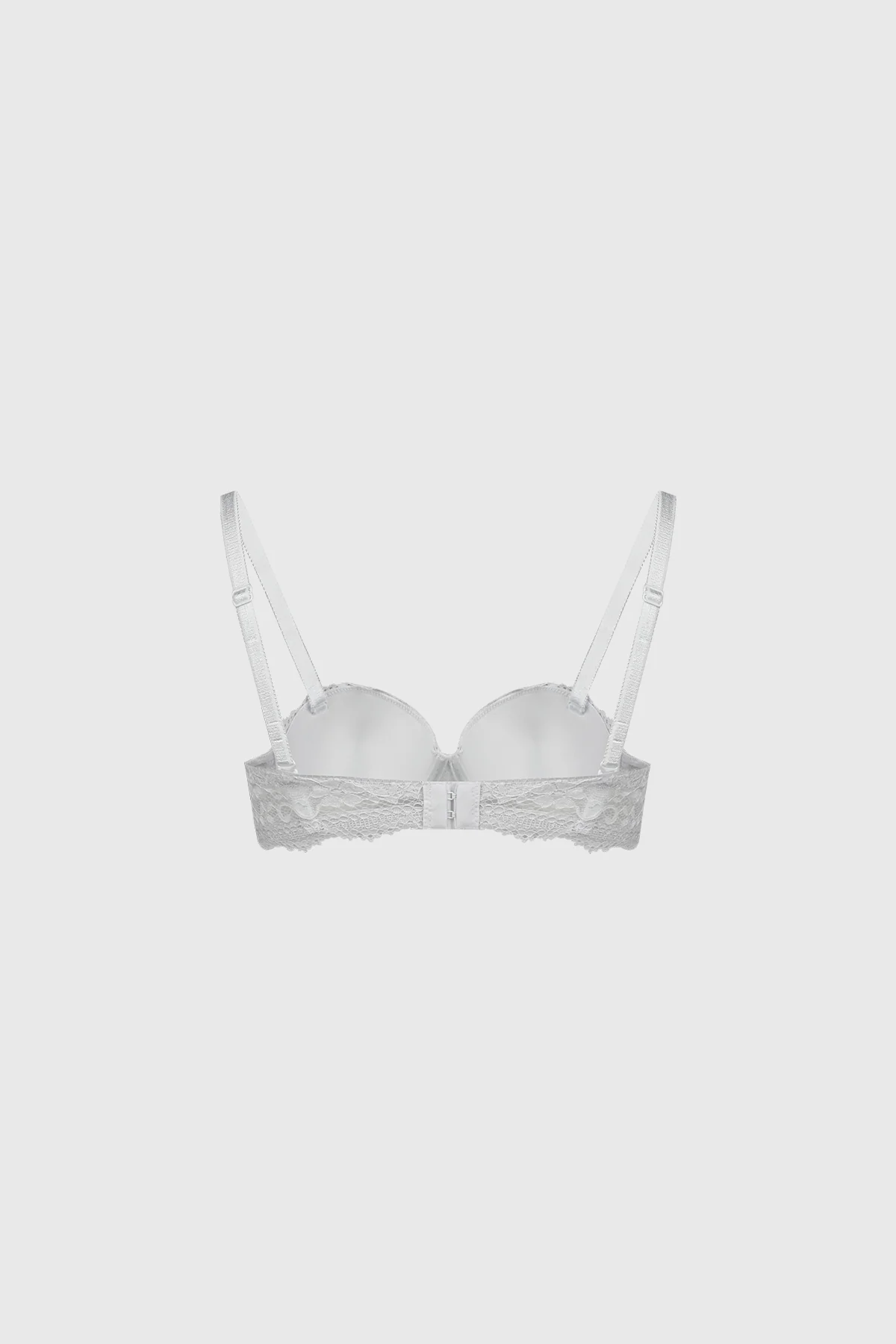 Sostén Mujer Strappless Encaje Blanco - Image 2