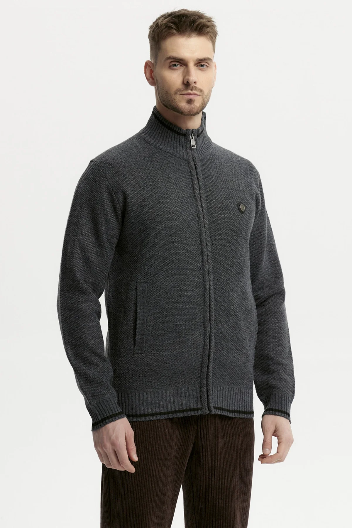 Sweater Hombre Slim Marengo - Image 2