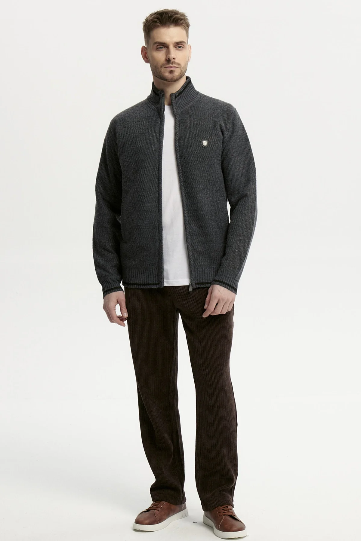 Sweater Hombre Slim Marengo - Image 4