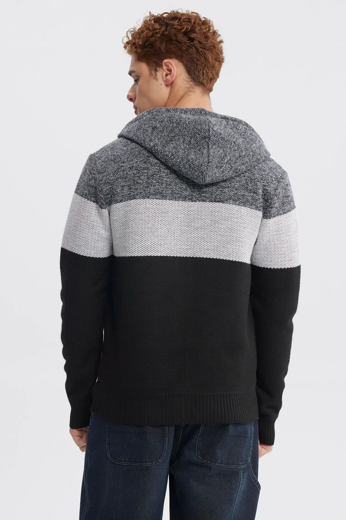 Sweater Hombre Slim Negro - Image 3