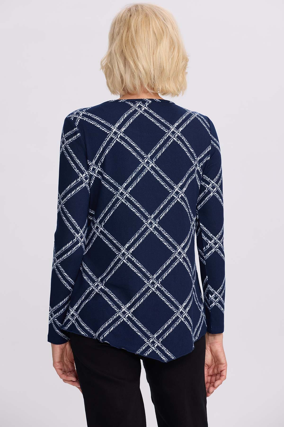 Sweater Mujer Casual Azul - Image 3