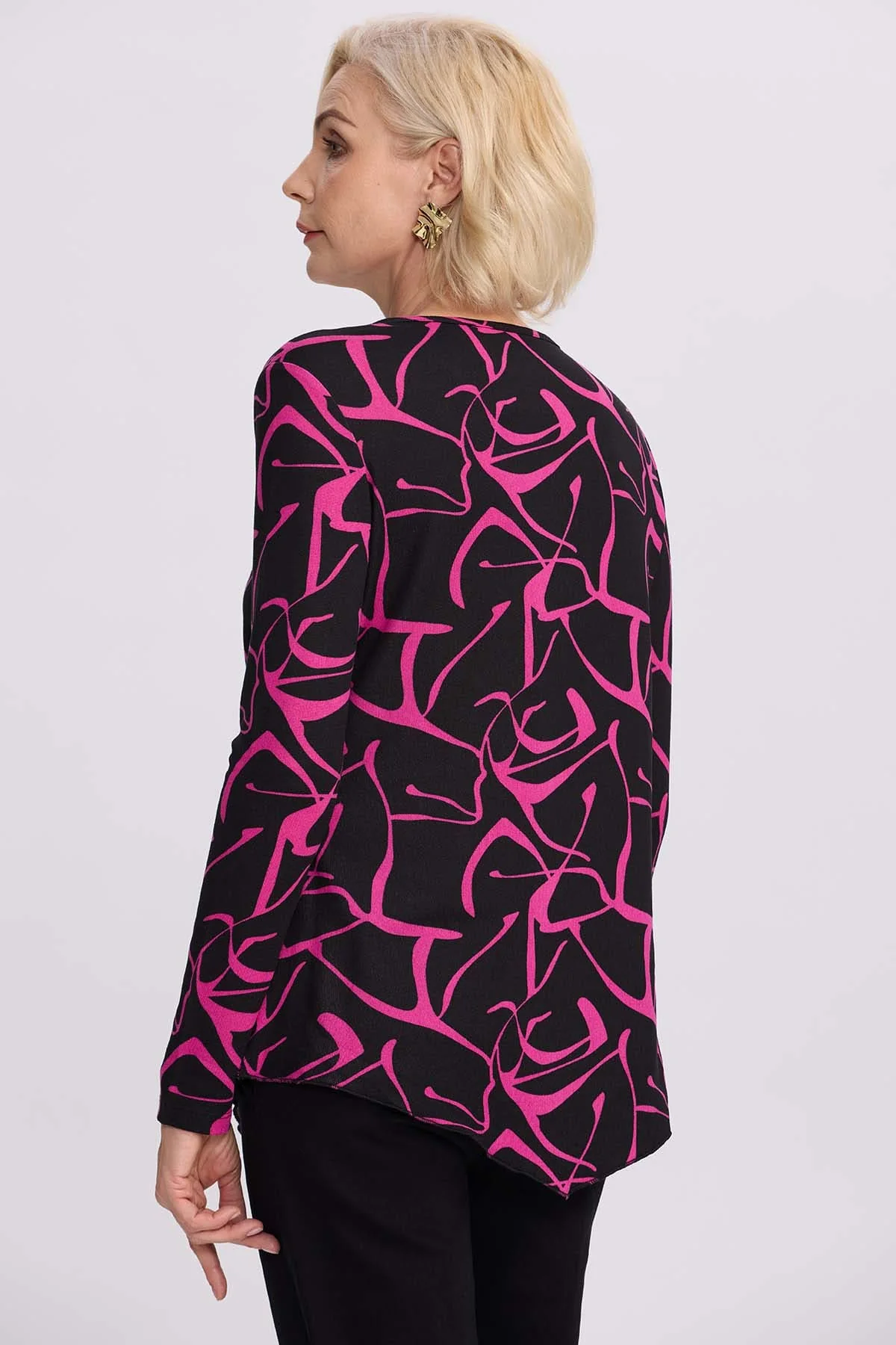 Sweater Mujer Casual Negro - Image 3