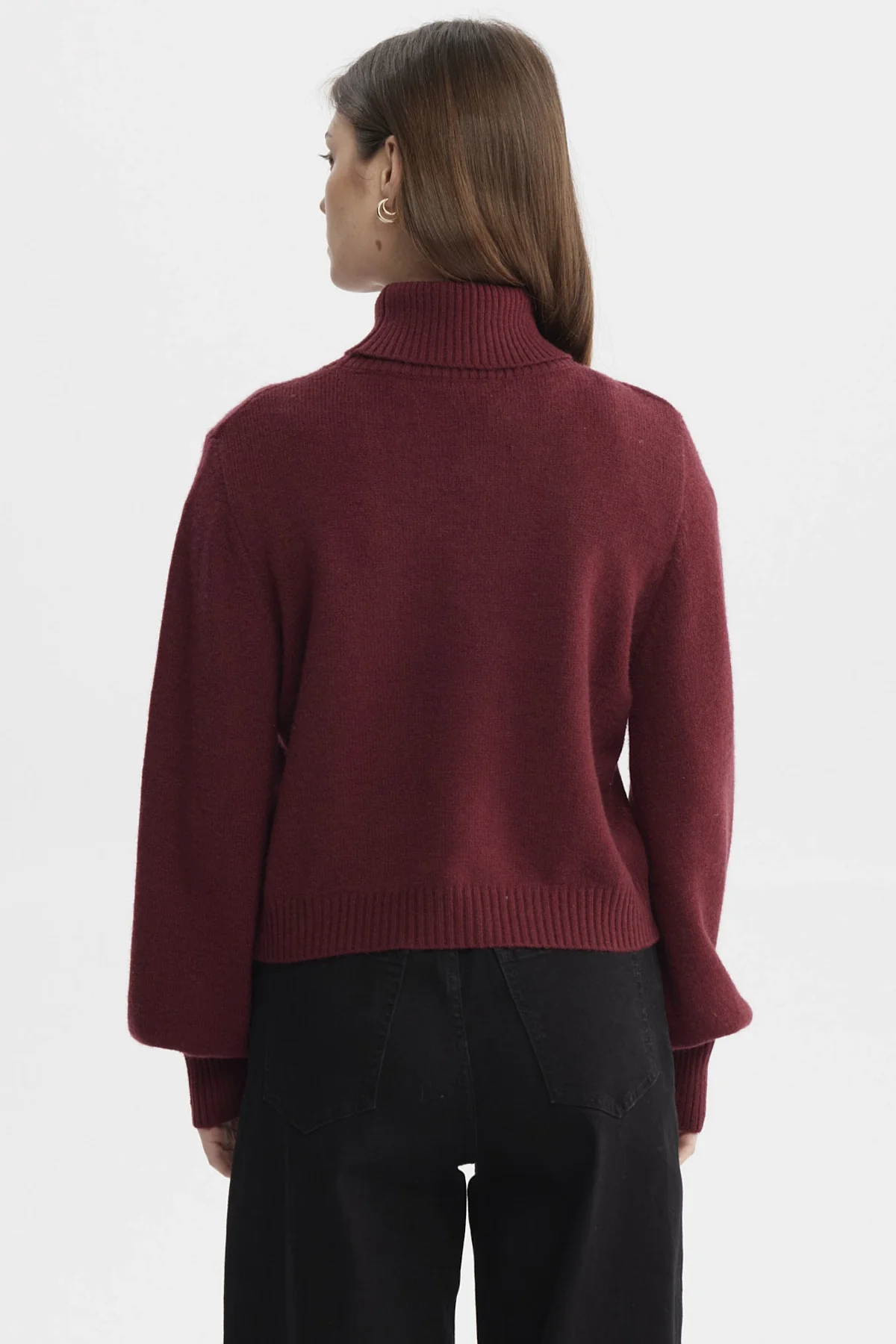 Sweater Mujer Chenille Rojo - Image 3